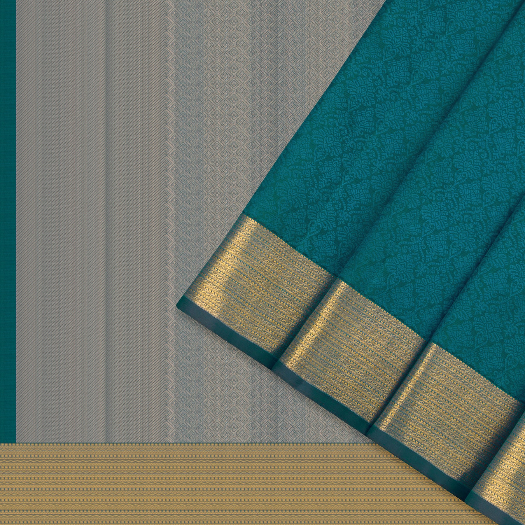 Kanakavalli Kanjivaram Silk Sari 23-599-HS001-04041 - Cover View