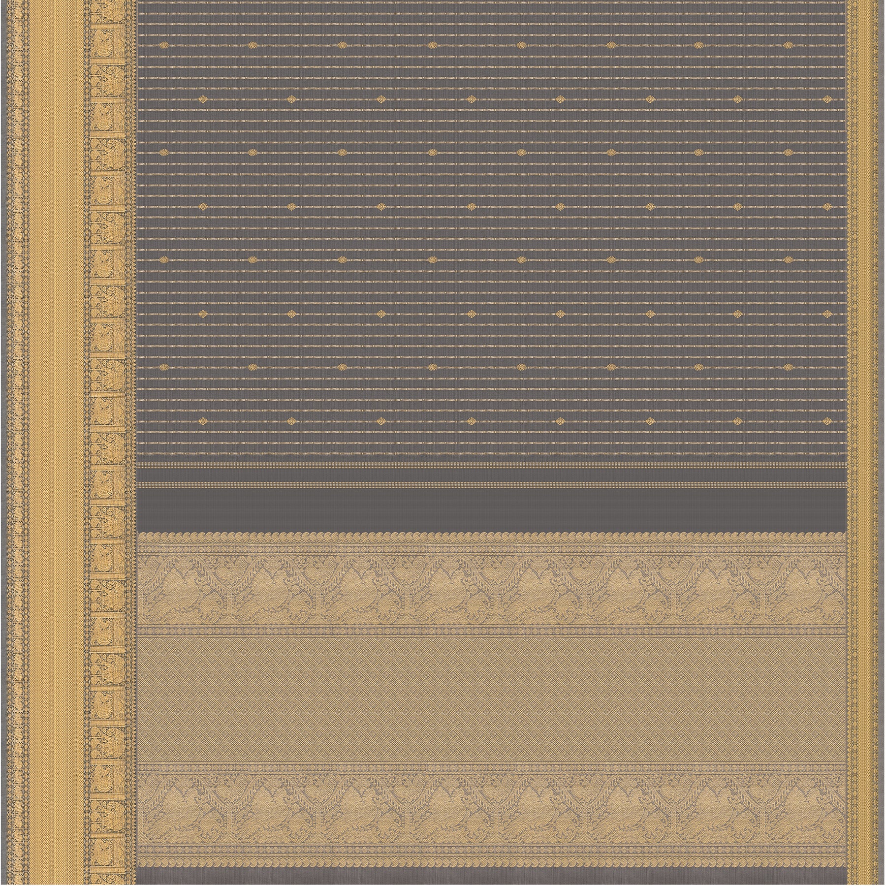 Kanakavalli Kanjivaram Silk Sari 23-599-HS001-04087 - Full View
