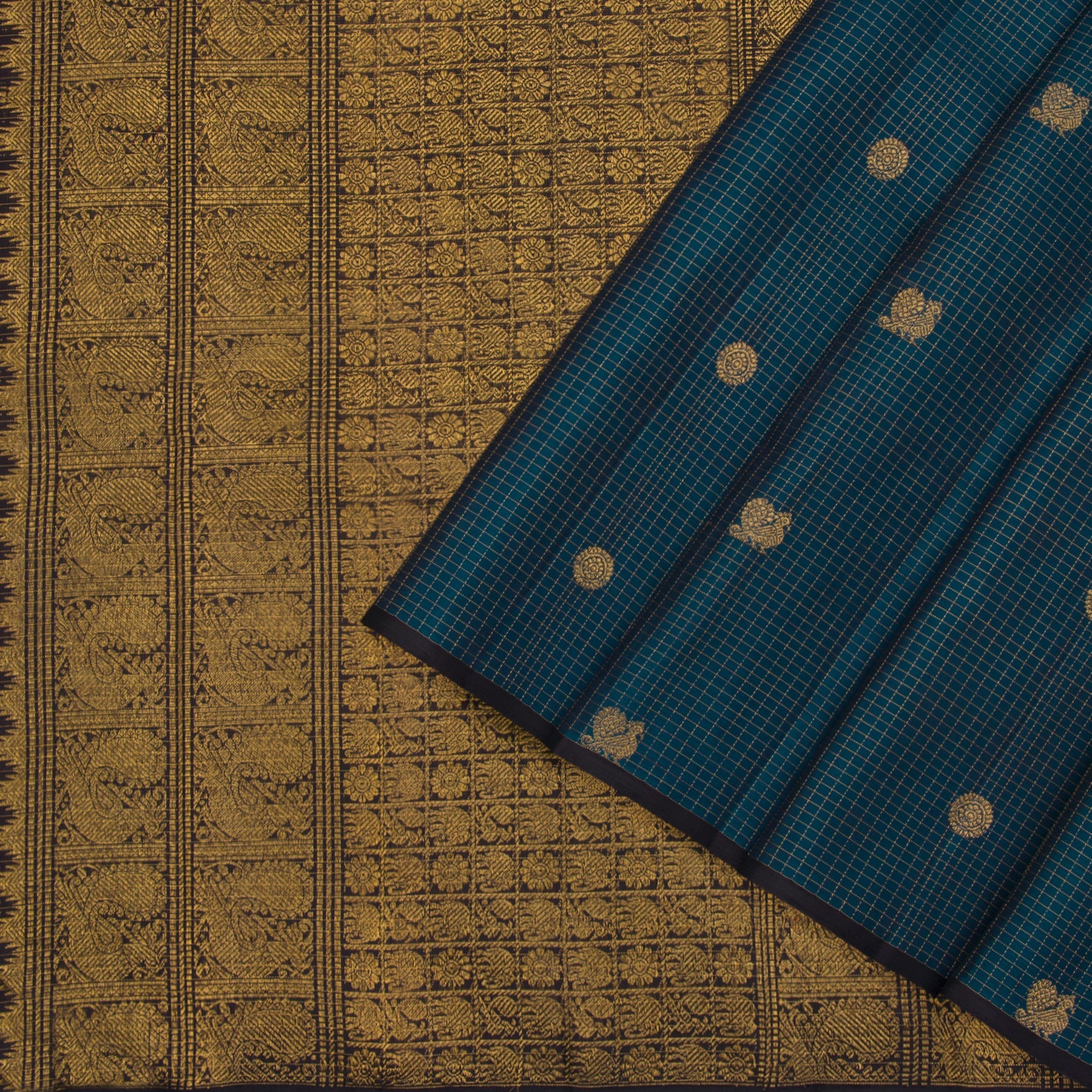 Kanakavalli Kanjivaram Silk Sari 23-599-HS001-05264 - Cover View