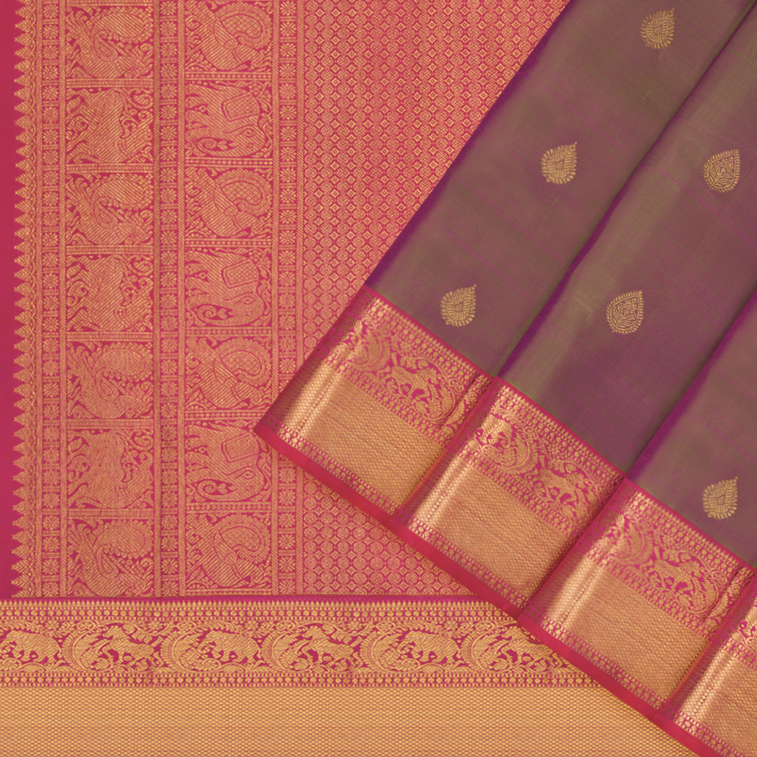 Kanakavalli Kanjivaram Silk Sari 23-599-HS001-05281 - Cover View