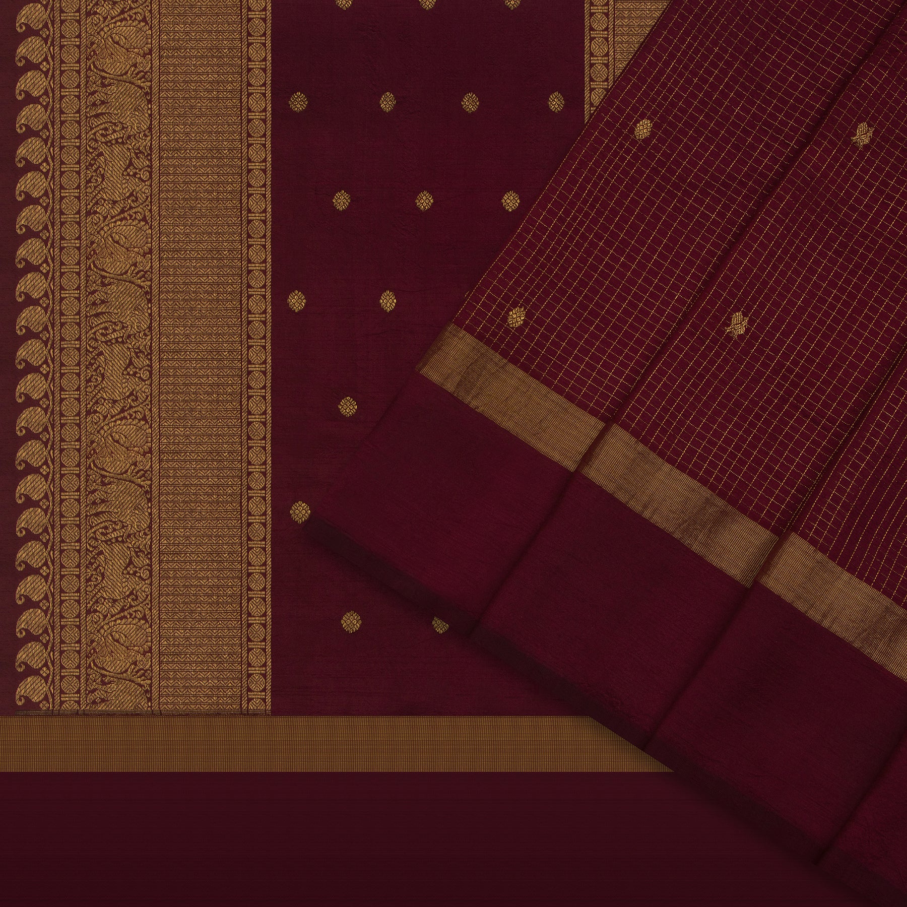 Kanakavalli Kanjivaram Silk Sari 23-599-HS001-06827 - Cover View