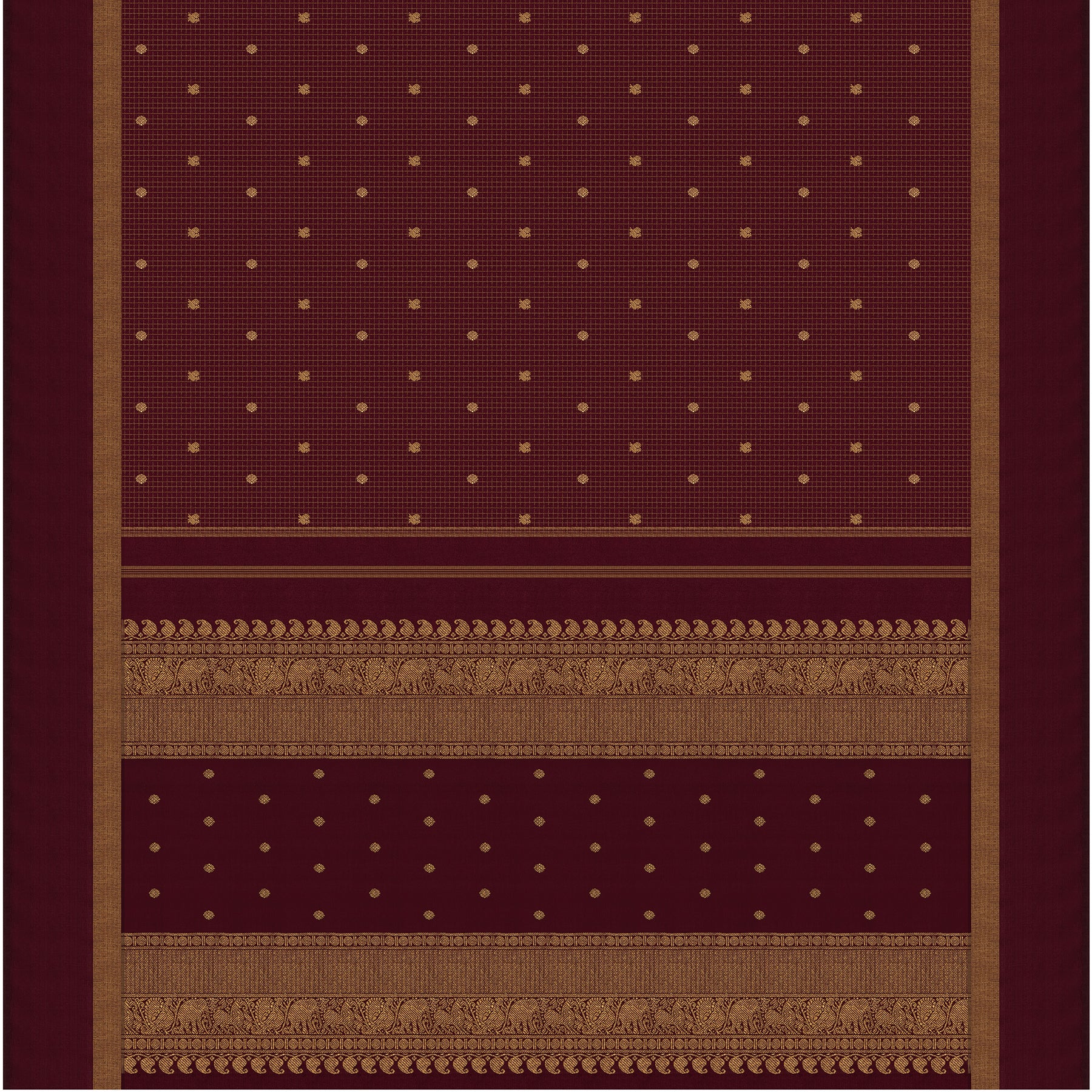Kanakavalli Kanjivaram Silk Sari 23-599-HS001-06827 - Full View