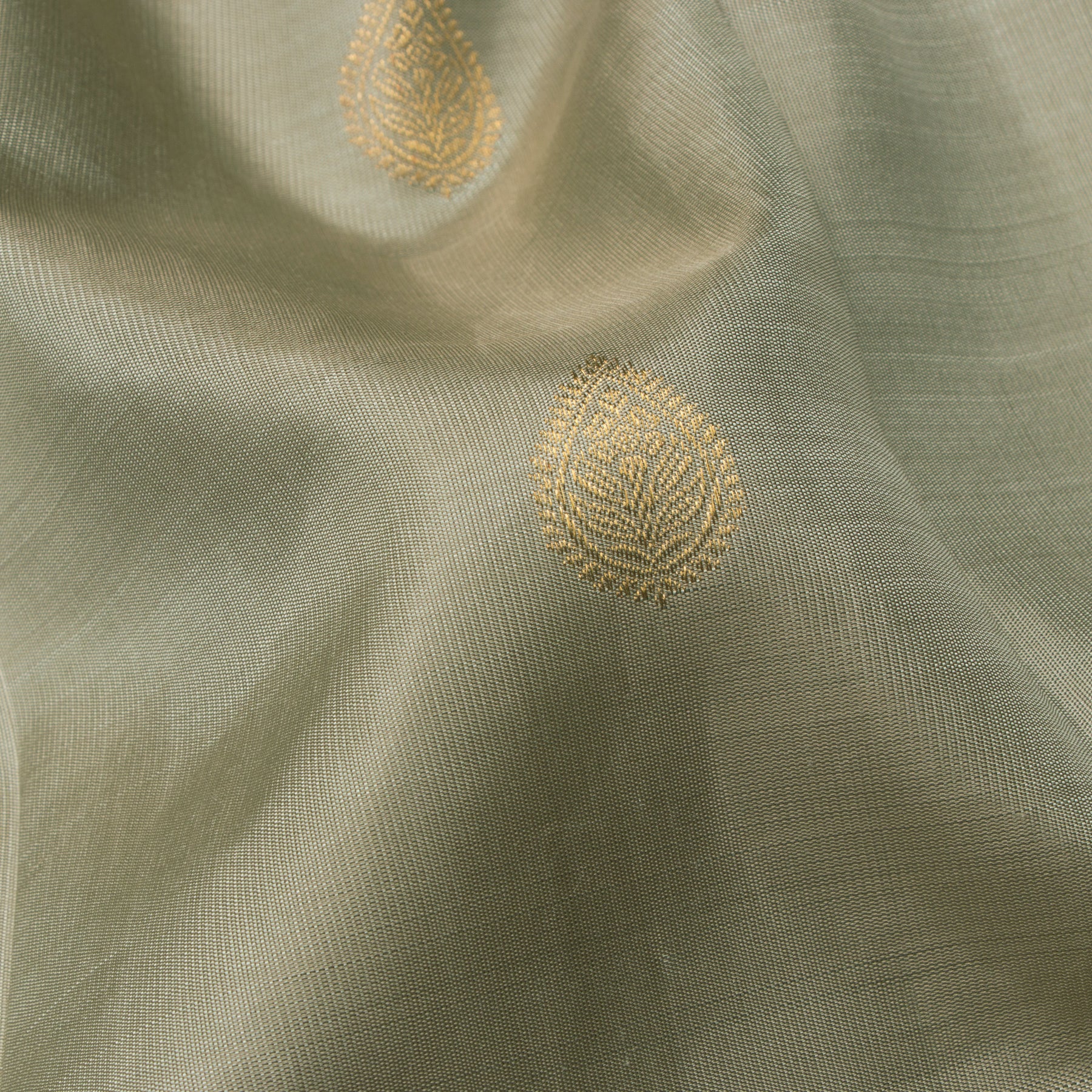 Kanakavalli Kanjivaram Silk Sari 23-599-HS001-08213 - Fabric View