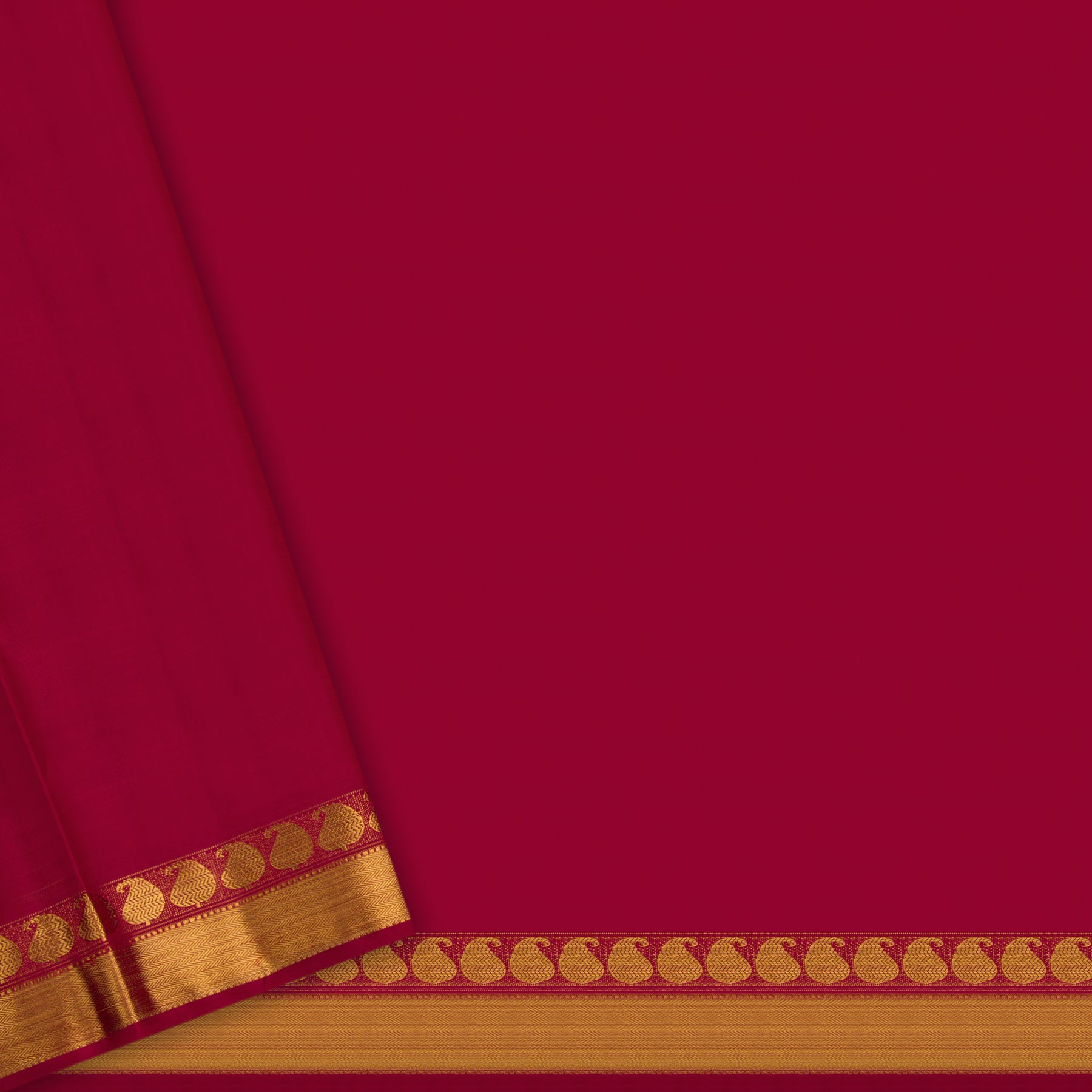 Kanakavalli Kanjivaram Silk Sari 23-599-HS001-09739 - Blouse View