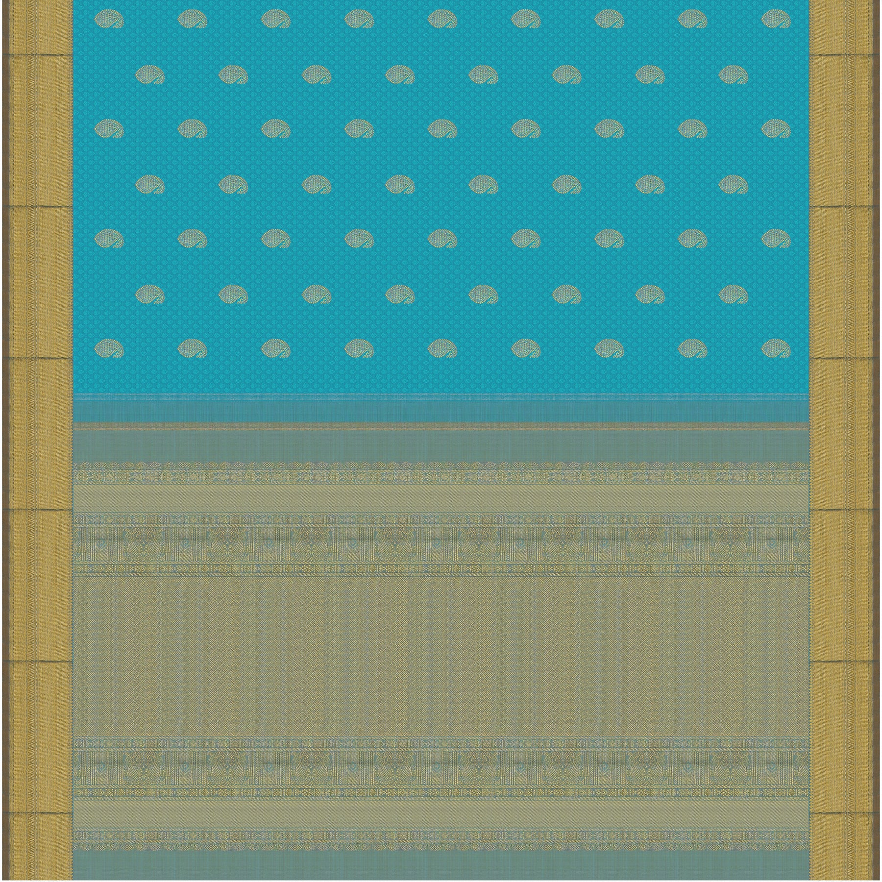 Kanakavalli Kanjivaram Silk Sari 23-599-HS001-09769 - Full View
