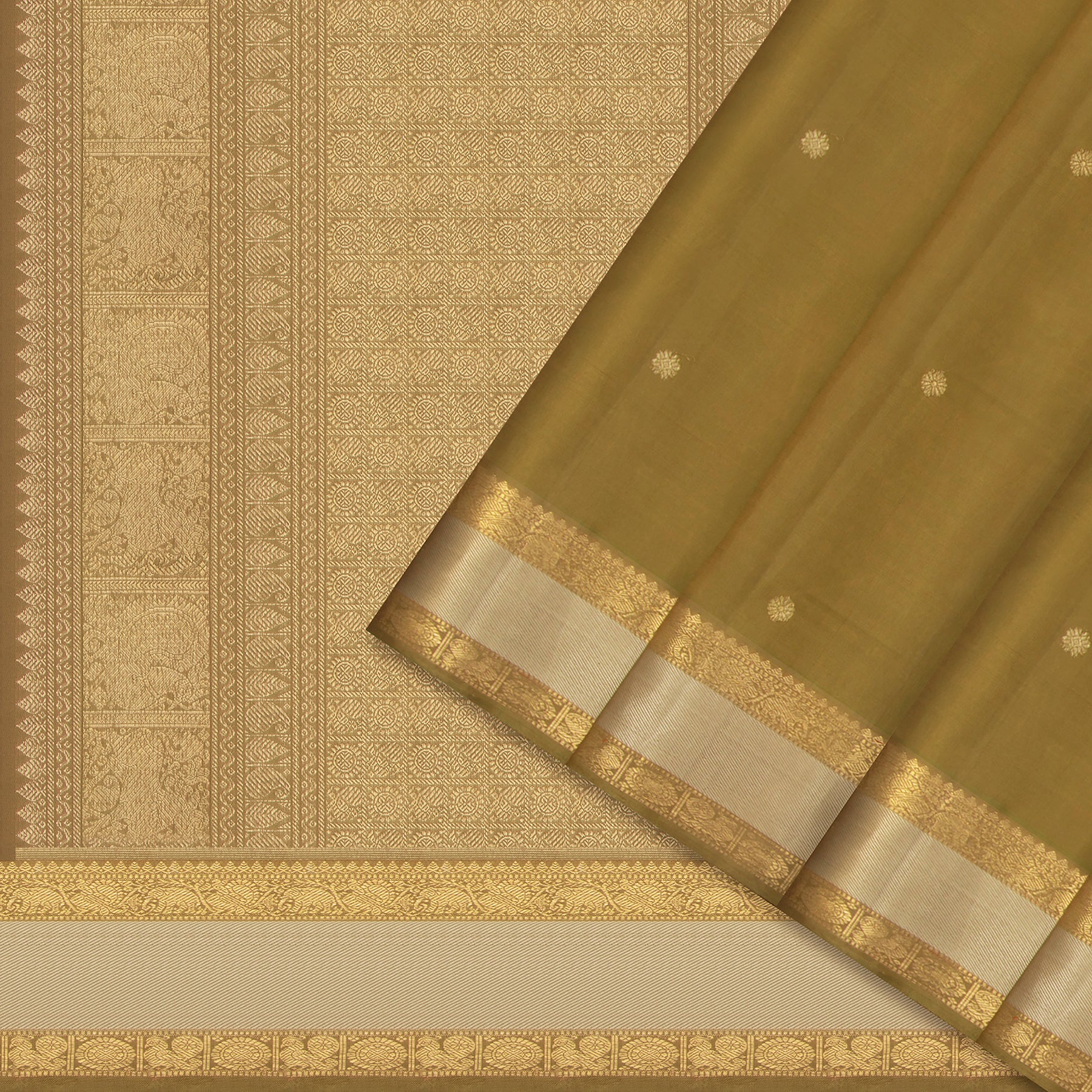 Kanakavalli Kanjivaram Silk Sari 23-599-HS001-10807 - Cover View