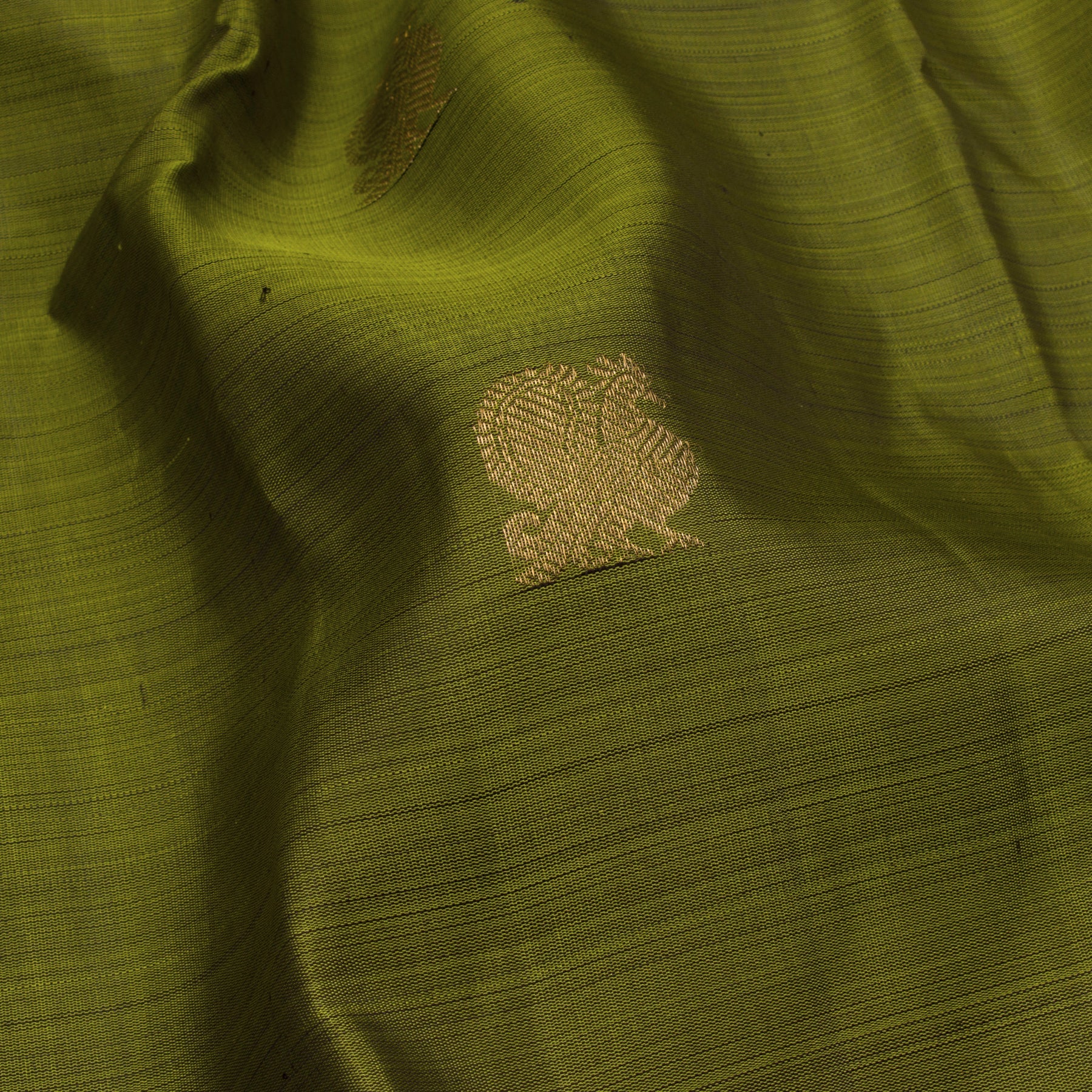 Kanakavalli Kanjivaram Silk Sari 23-599-HS001-11175 - Fabric View