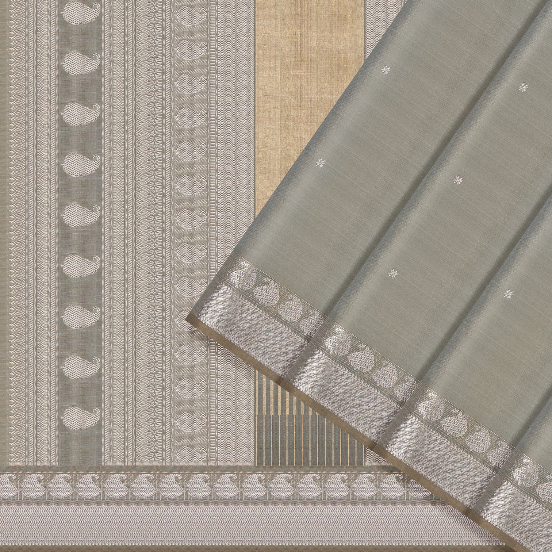 Kanakavalli Kanjivaram Silk Sari 23-599-HS001-11242 - Cover View