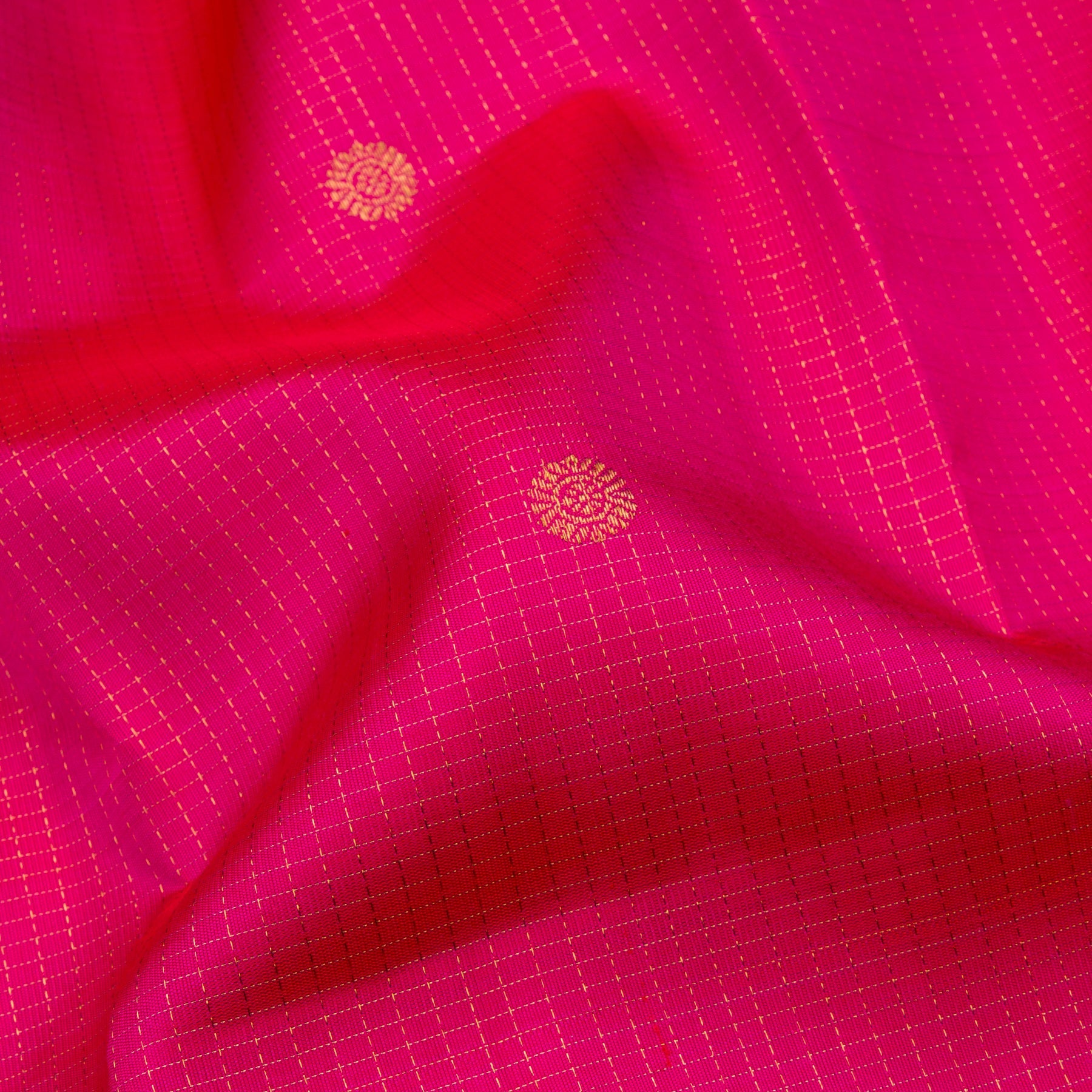 Kanakavalli Kanjivaram Silk Sari 23-599-HS001-11247 - Fabric View