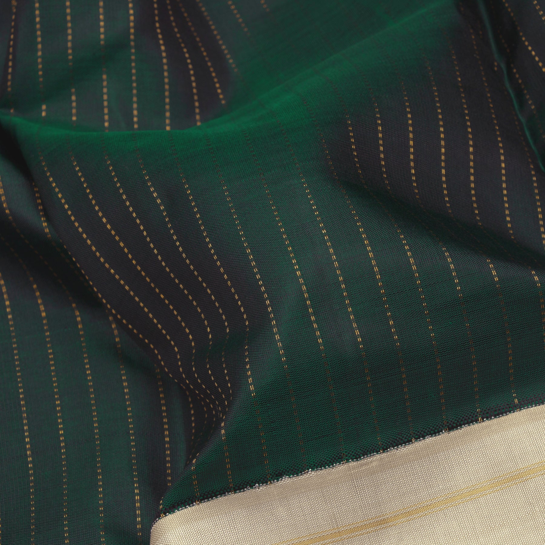 Kanakavalli Kanjivaram Silk Sari 23-599-HS001-11257 - Fabric View