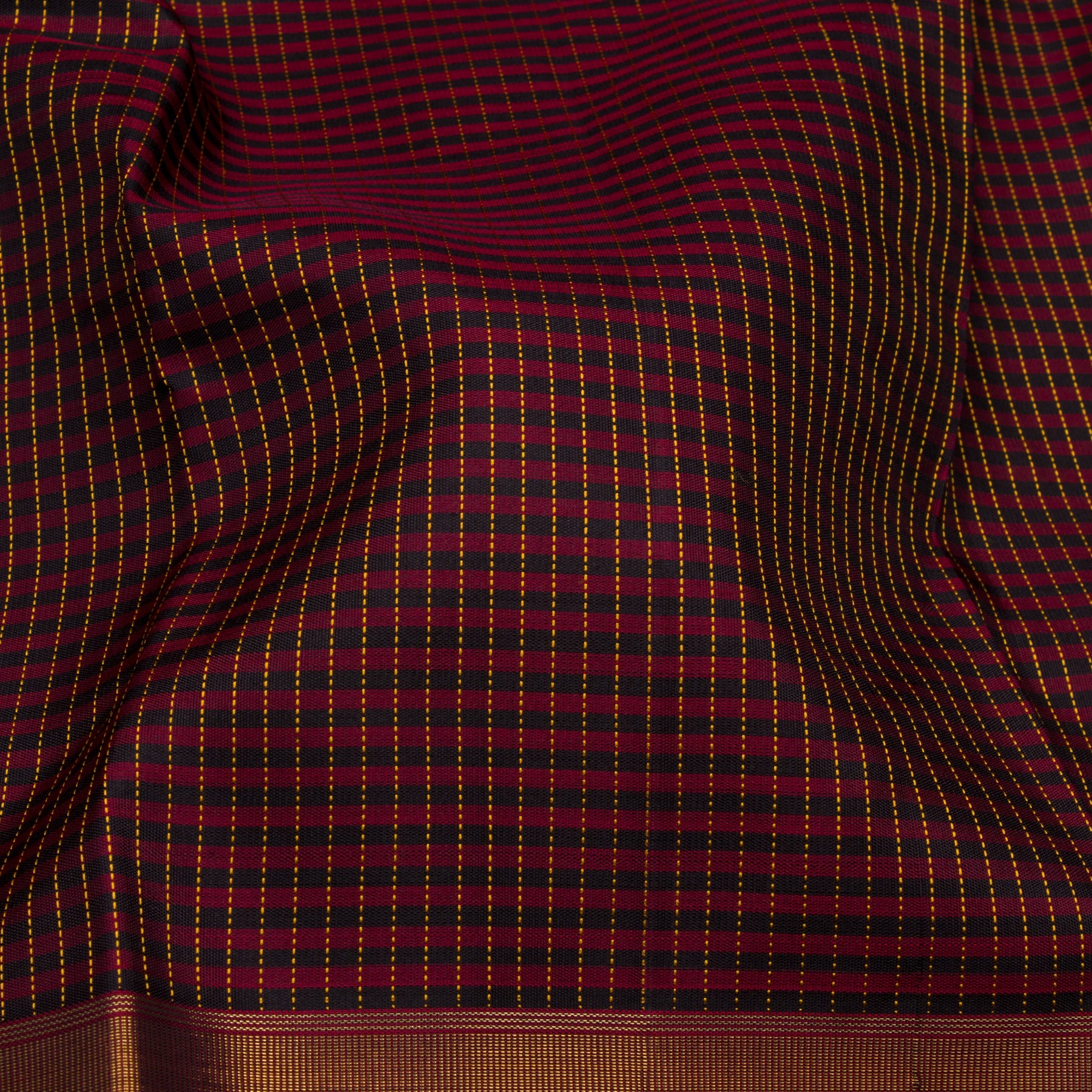 Kanakavalli Kanjivaram Silk Sari 23-599-HS001-11859 - Fabric View