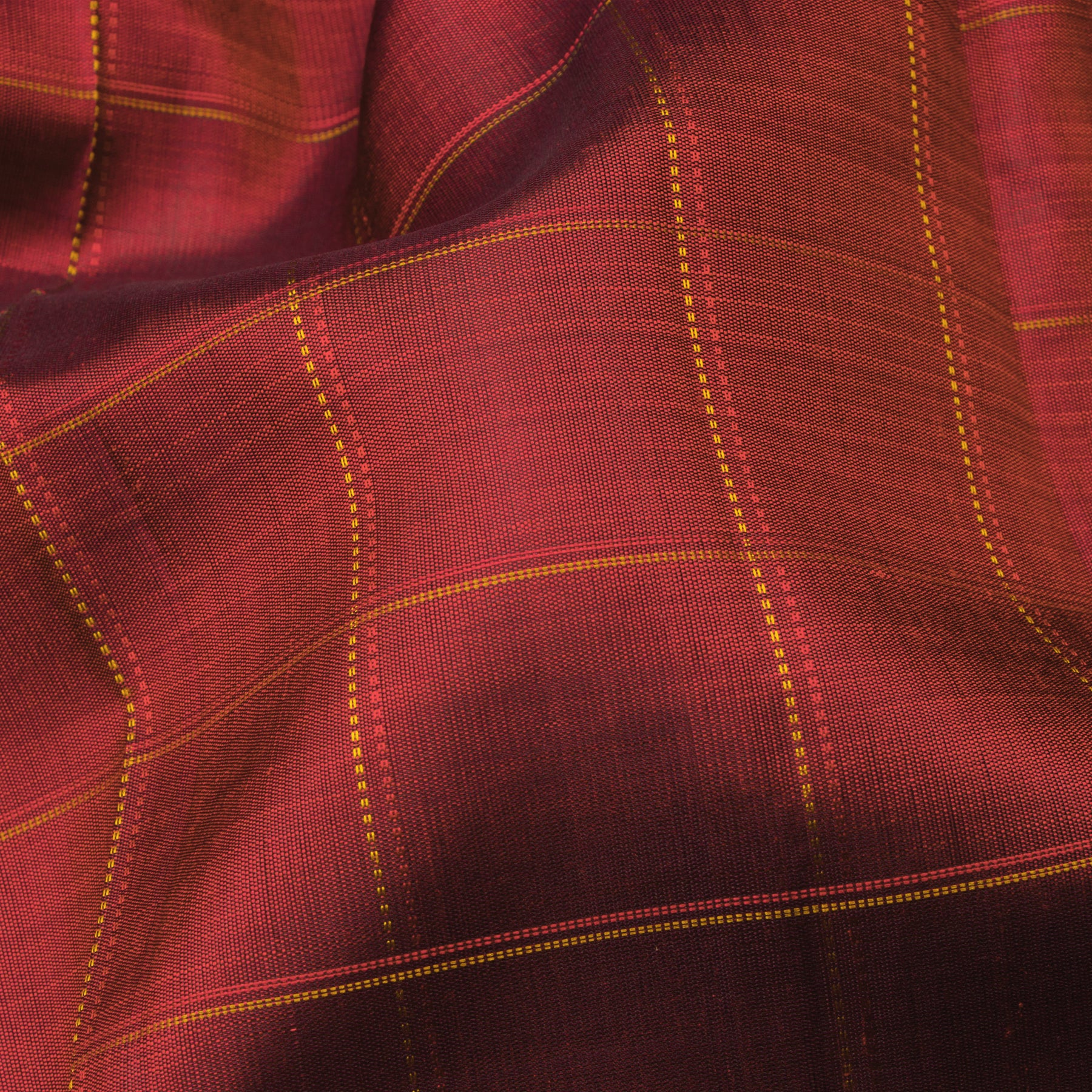 Kanakavalli Kanjivaram Silk Sari 23-599-HS001-12440 - Fabric View