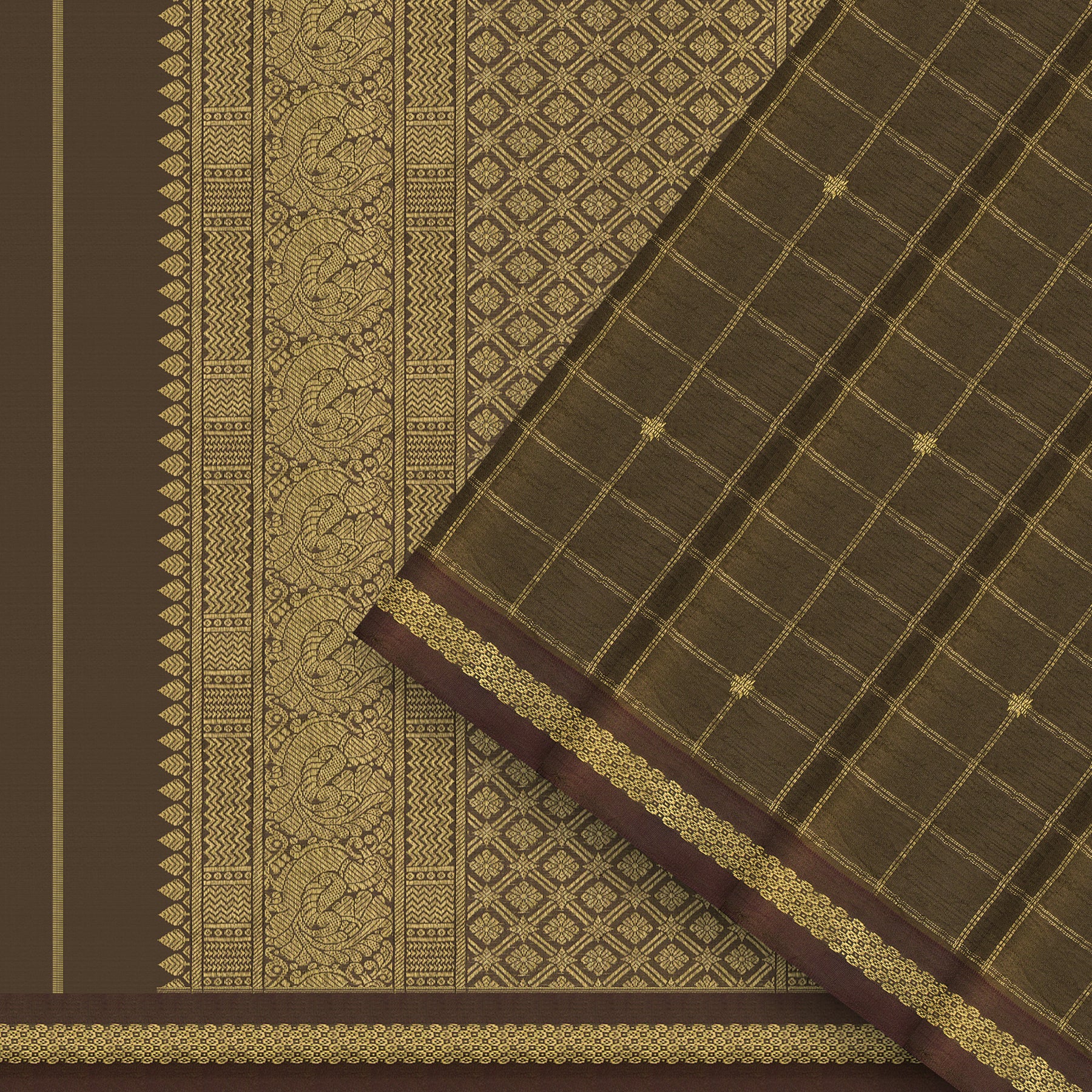 Kanakavalli Kanjivaram Silk Sari 23-595-HS001-12786 - Cover View