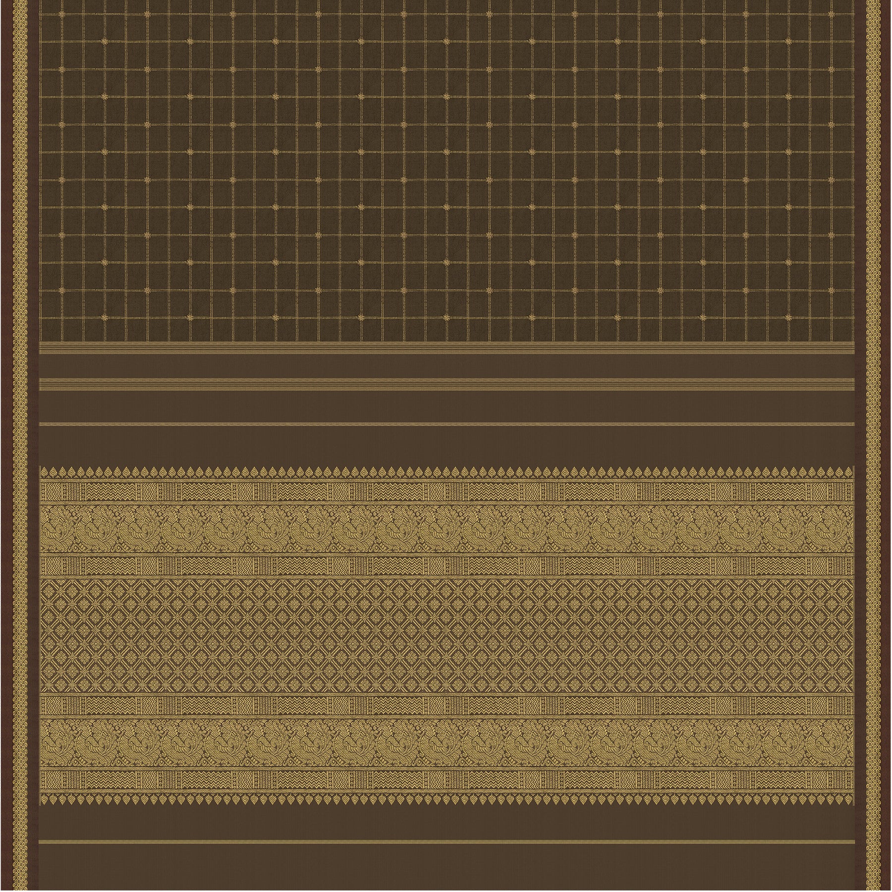 Kanakavalli Kanjivaram Silk Sari 23-595-HS001-12786 - Full View