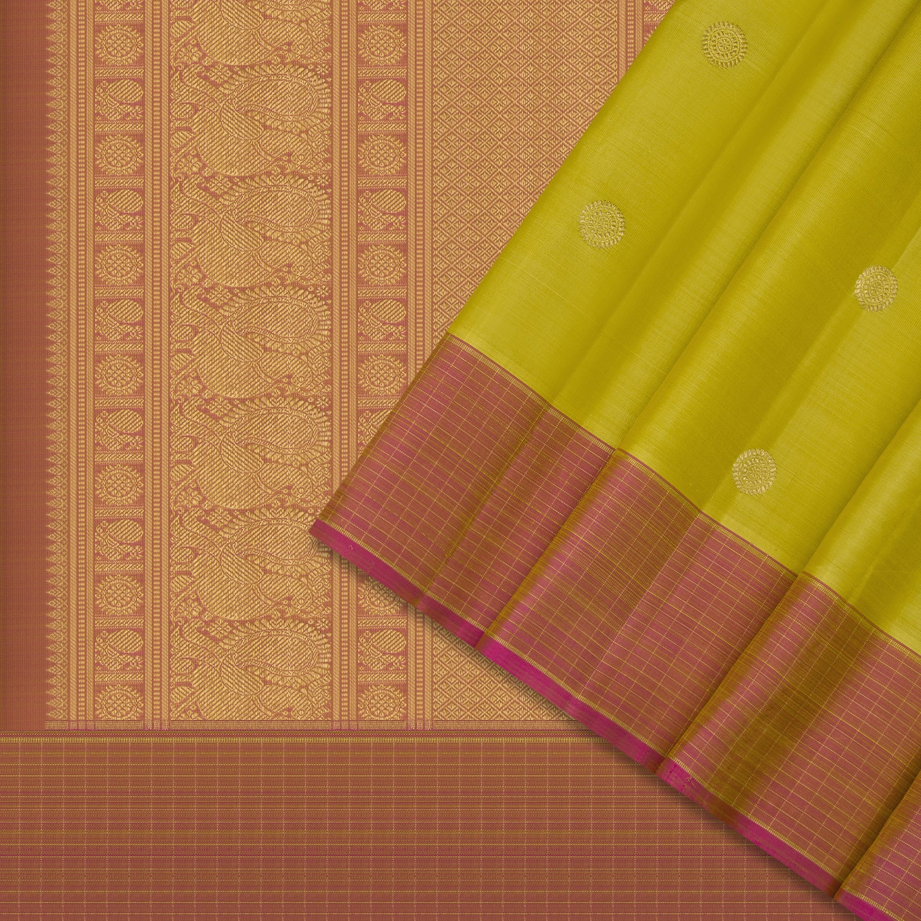 Kanakavalli Kanjivaram Silk Sari 23-599-HS001-14402 - Cover View