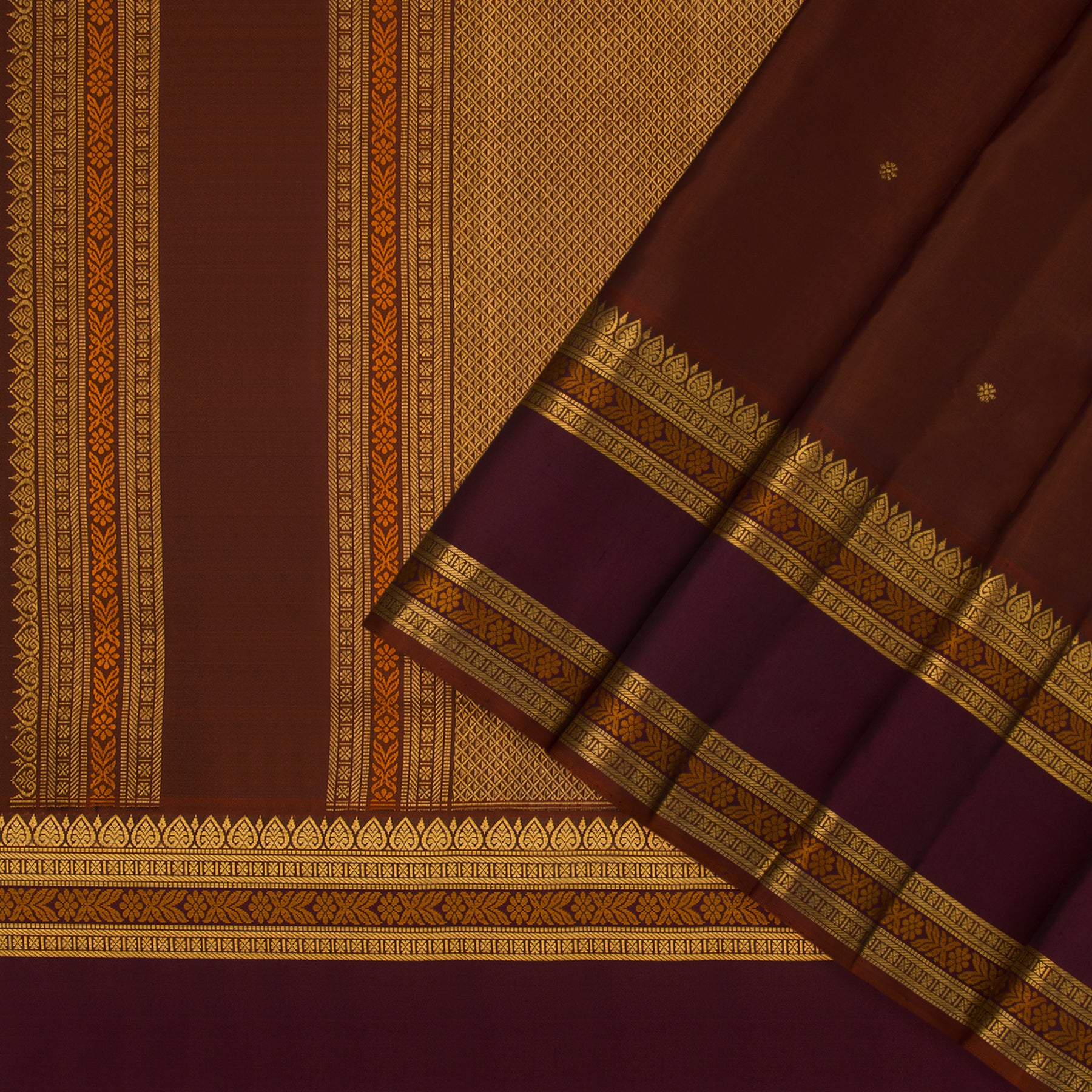 Kanakavalli Kanjivaram Silk Sari 23-600-HS001-03478 - Cover View