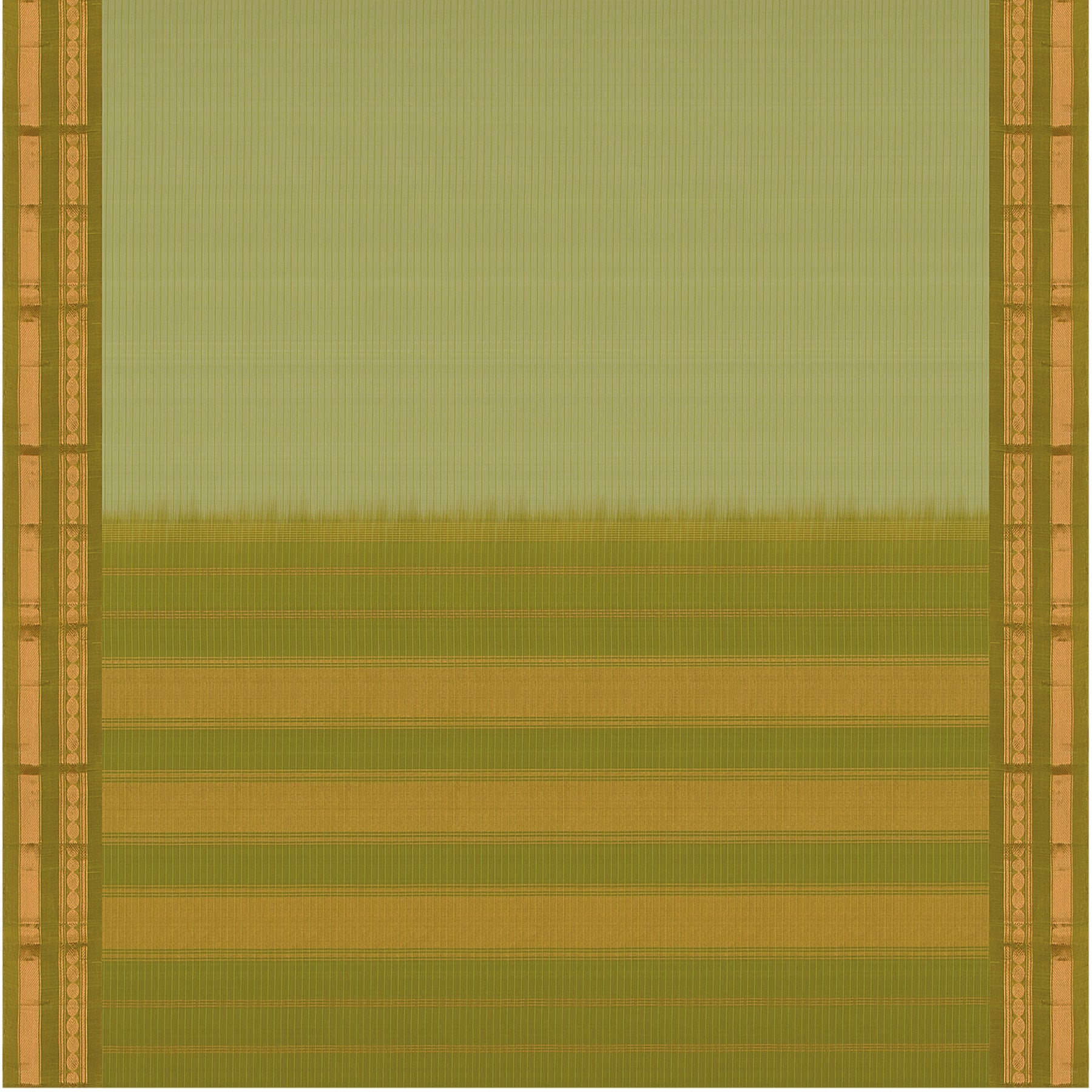 Kanakavalli Gadwal Silk/Cotton Sari 23-604-HS005-01640 - Full View