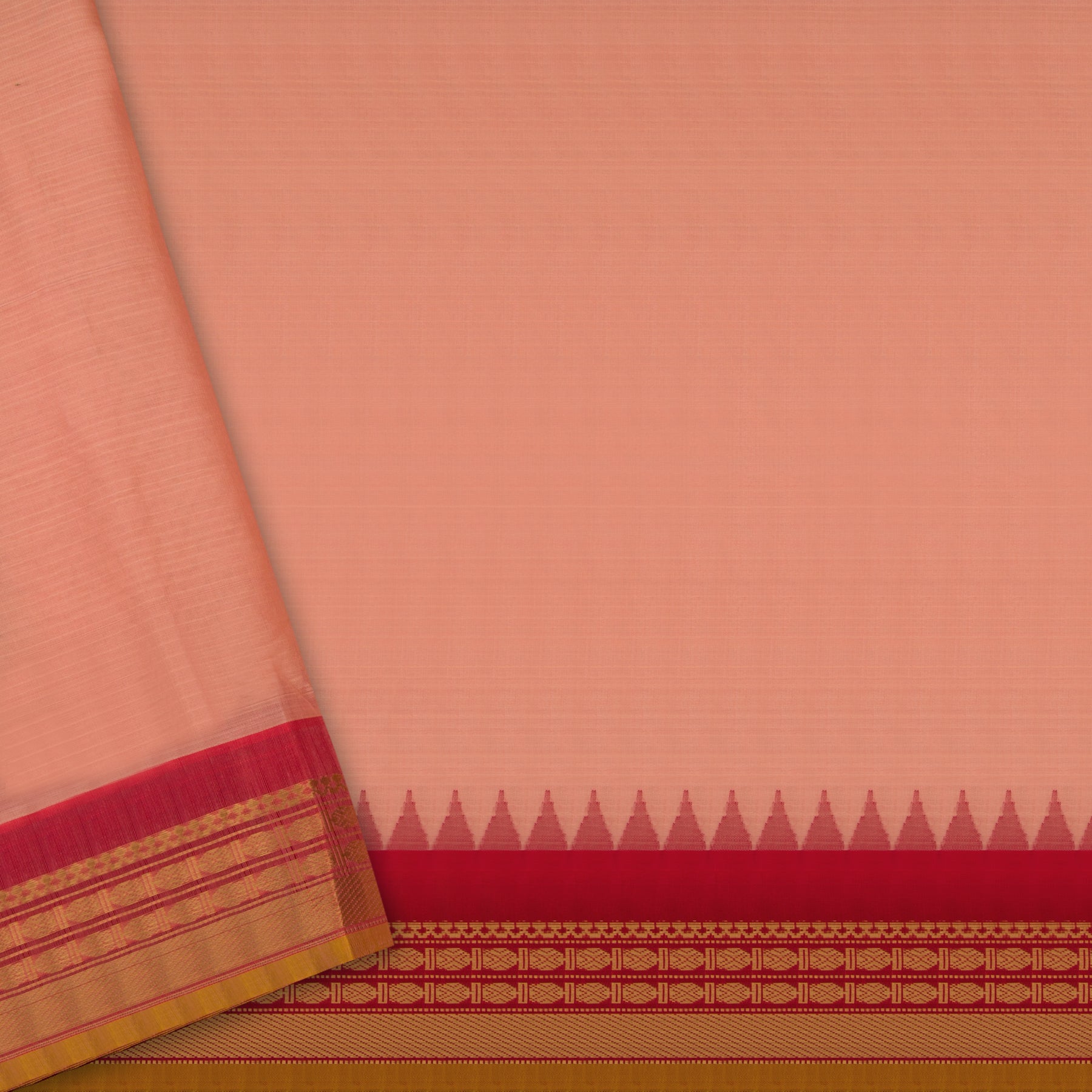 Kanakavalli Gadwal Silk/Cotton Sari 23-604-HS005-01667 - Blouse View