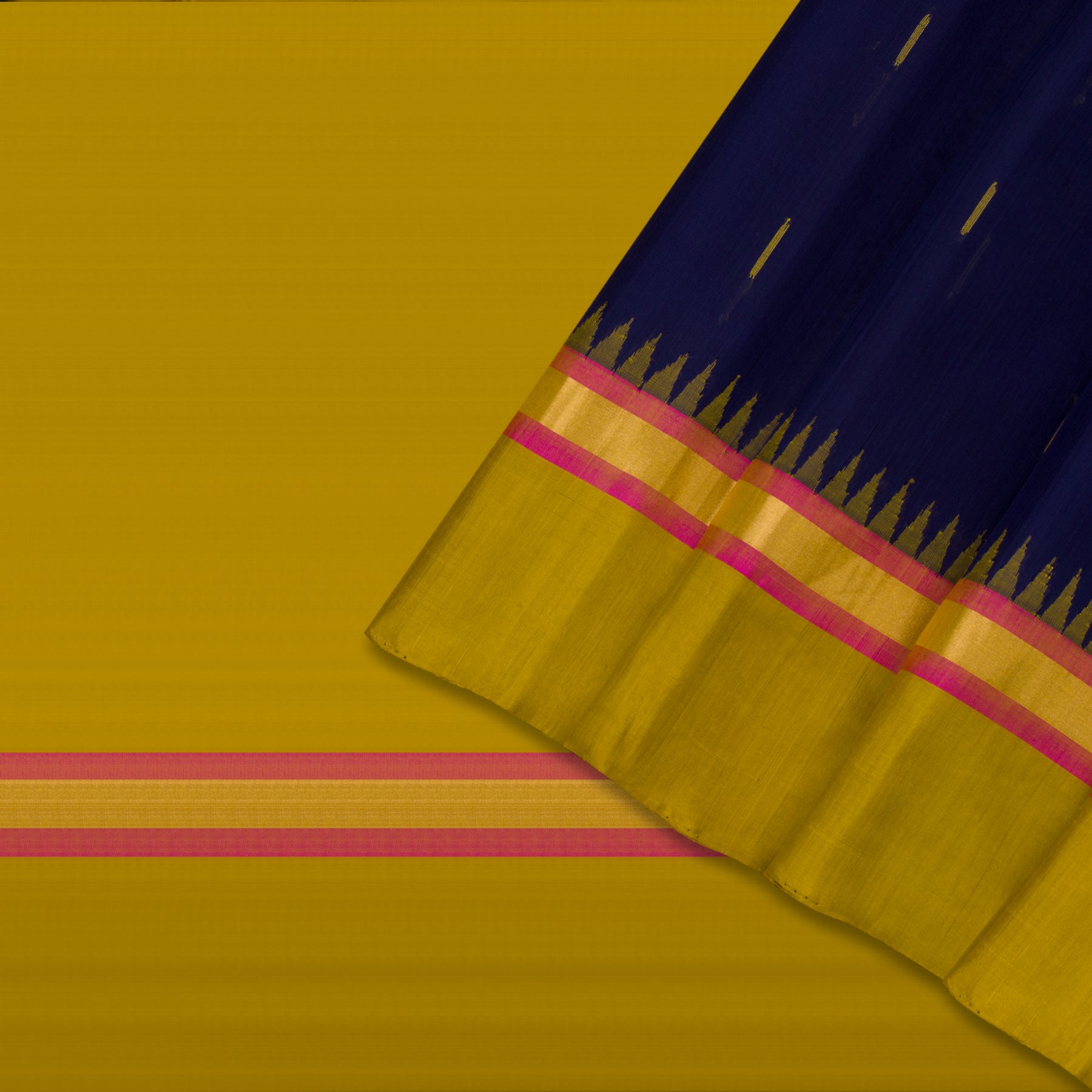 Kanakavalli Gadwal Silk/Cotton Sari 23-604-HS005-07876 - Cover View