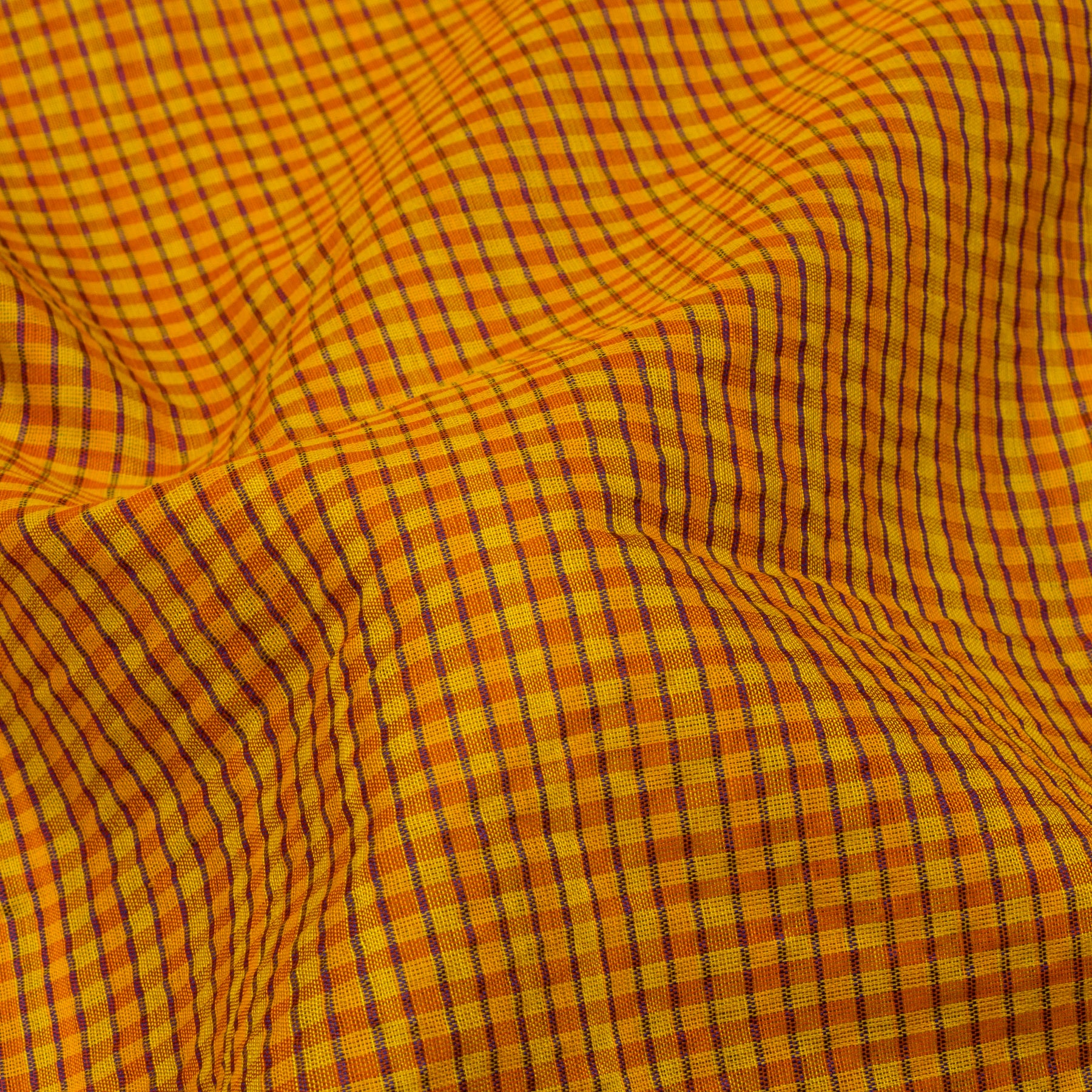 Kanakavalli Gadwal Silk/Cotton Sari 23-604-HS005-07966 - Fabric View