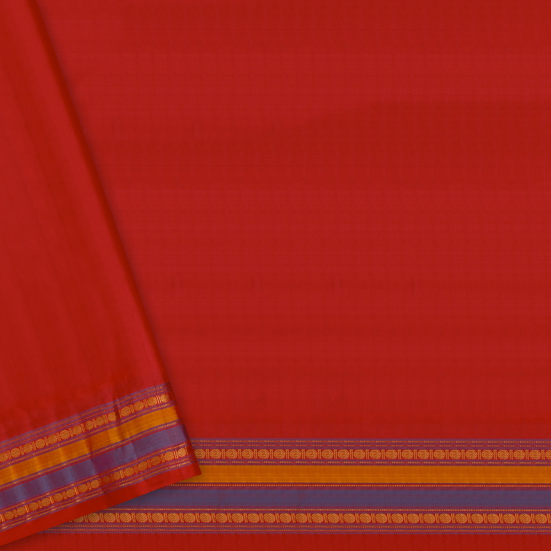 Kanakavalli Gadwal Silk/Cotton Sari 23-604-HS005-13364 - Blouse View
