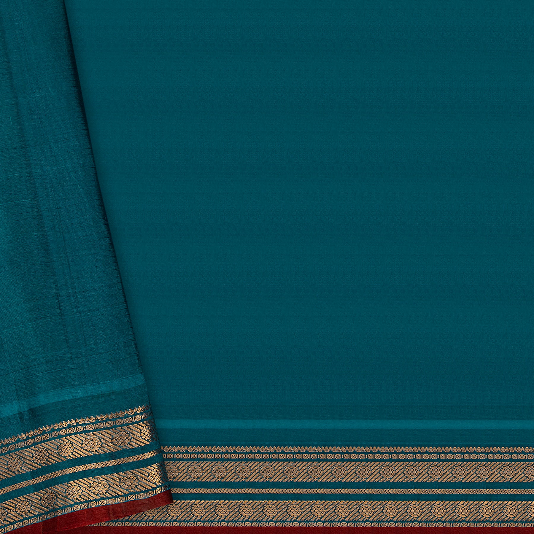 Kanakavalli Gadwal Silk/Cotton Sari 23-604-HS005-13398 - Blouse View
