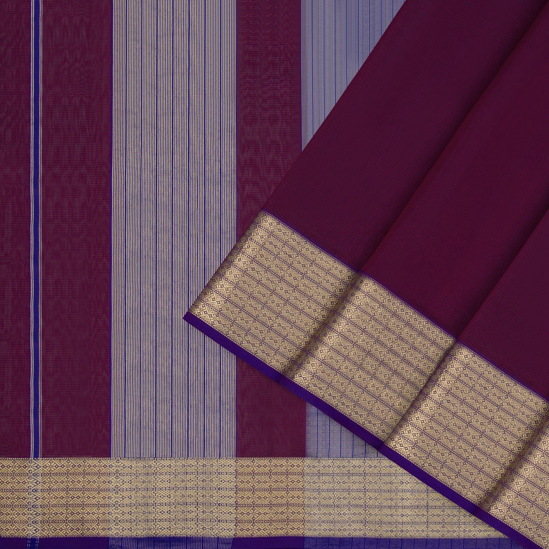 Kanakavalli Silk/Cotton Sari 23-610-HS005-05920 - Cover View