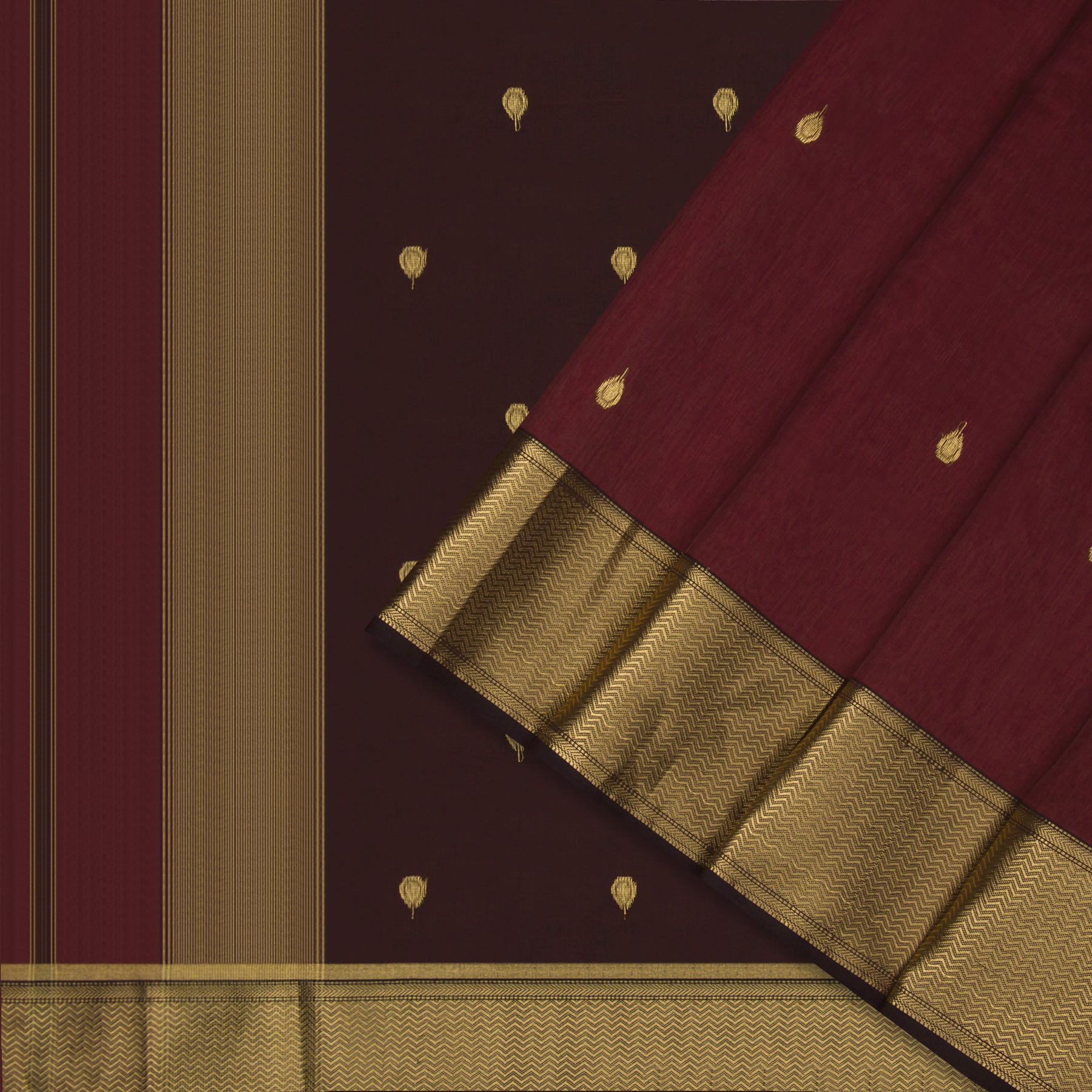 Kanakavalli Silk/Cotton Sari 23-610-HS005-14579 - Cover View