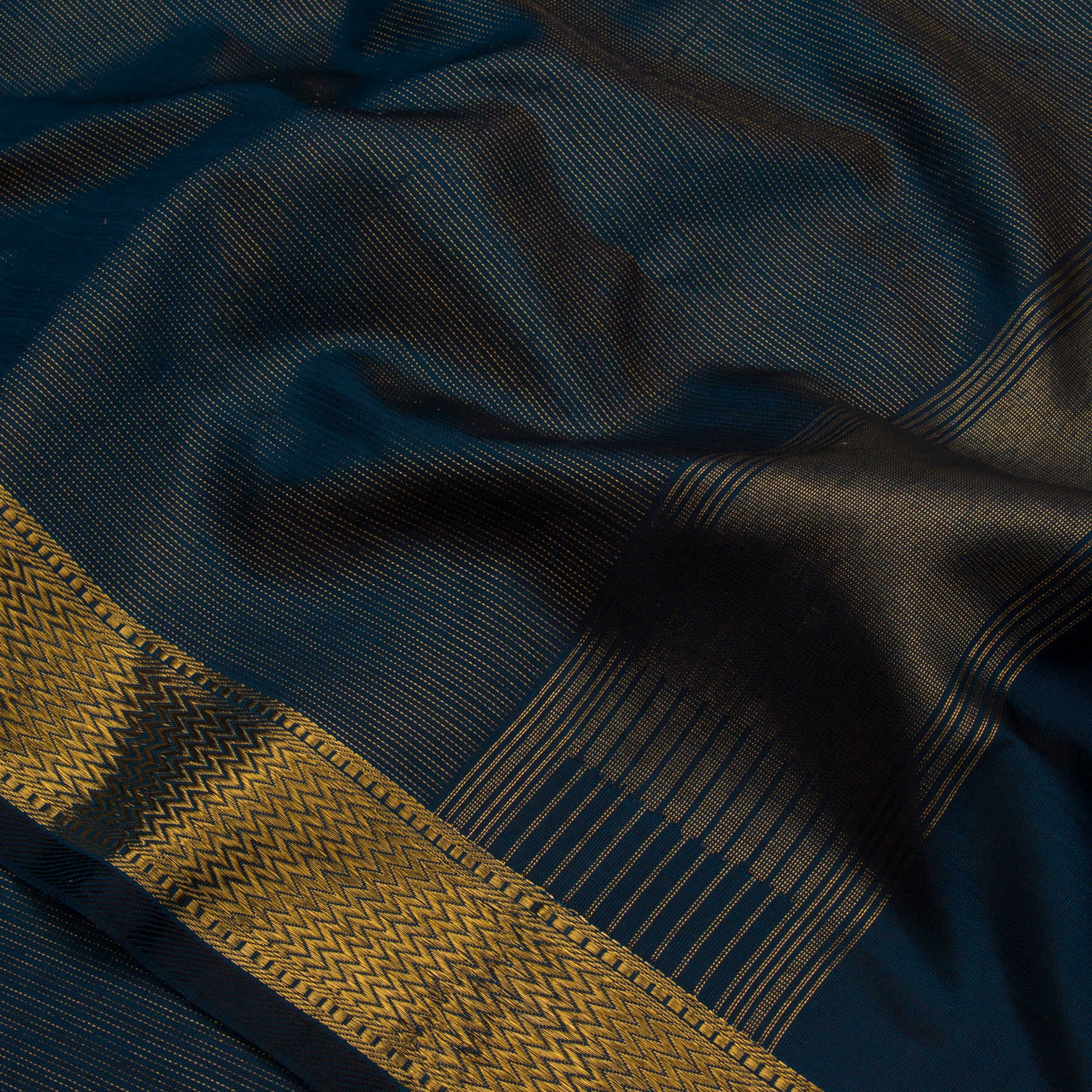 Kanakavalli Kanjivaram Silk Dupatta 23-611-HD001-11738 - Fabric View