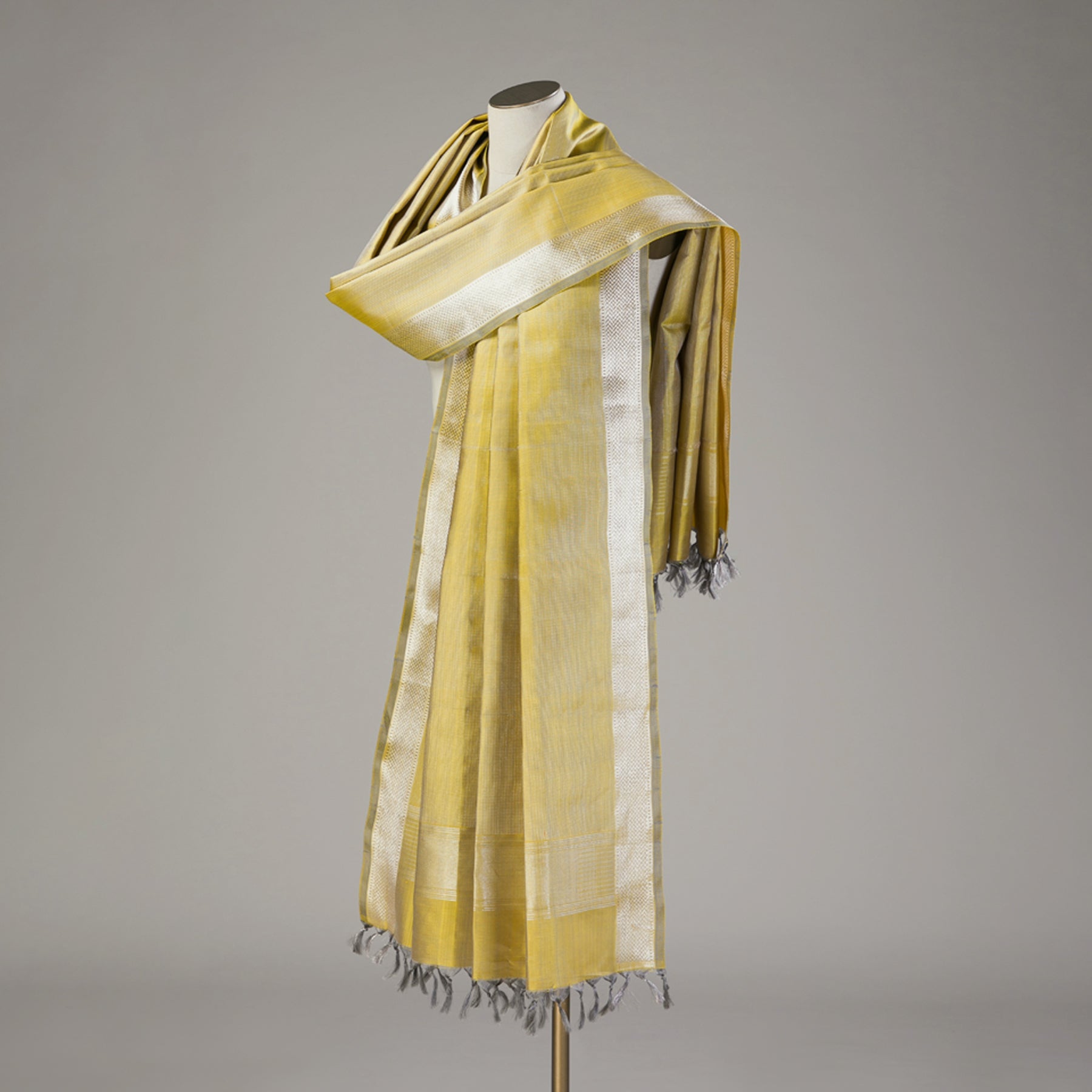 Kanakavalli Kanjivaram Silk Dupatta 23-611-HD001-13292 - Drape View