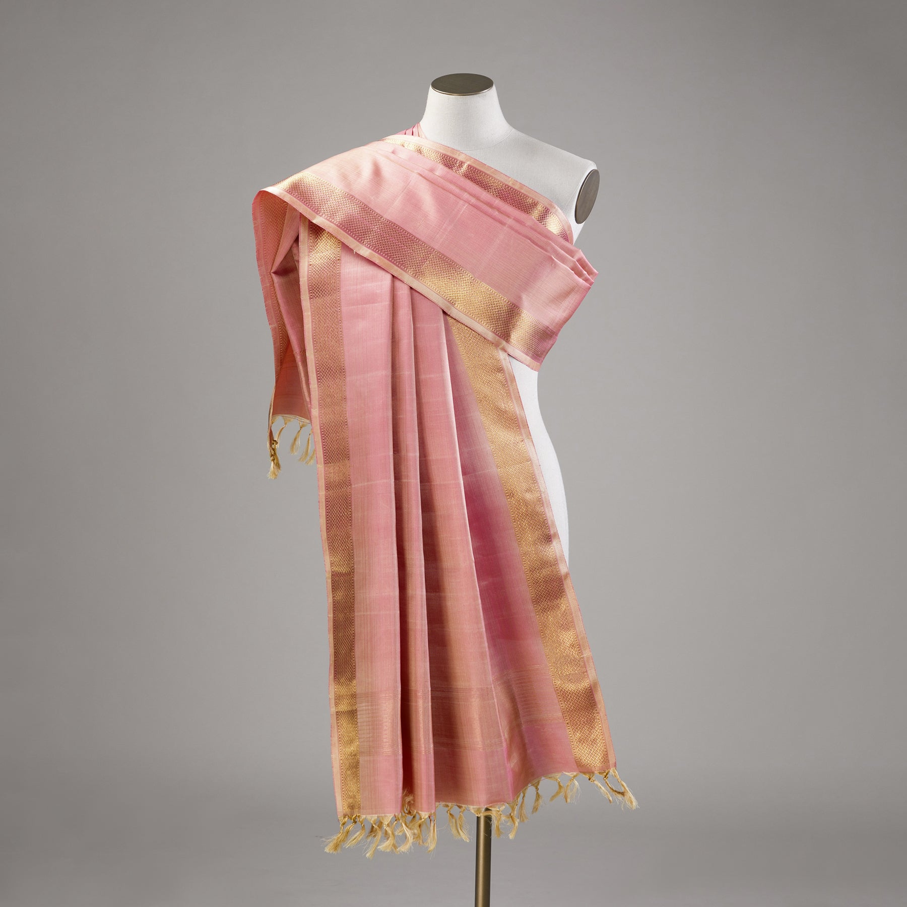 Kanakavalli Kanjivaram Silk Dupatta 23-611-HD001-13344 - Drape View