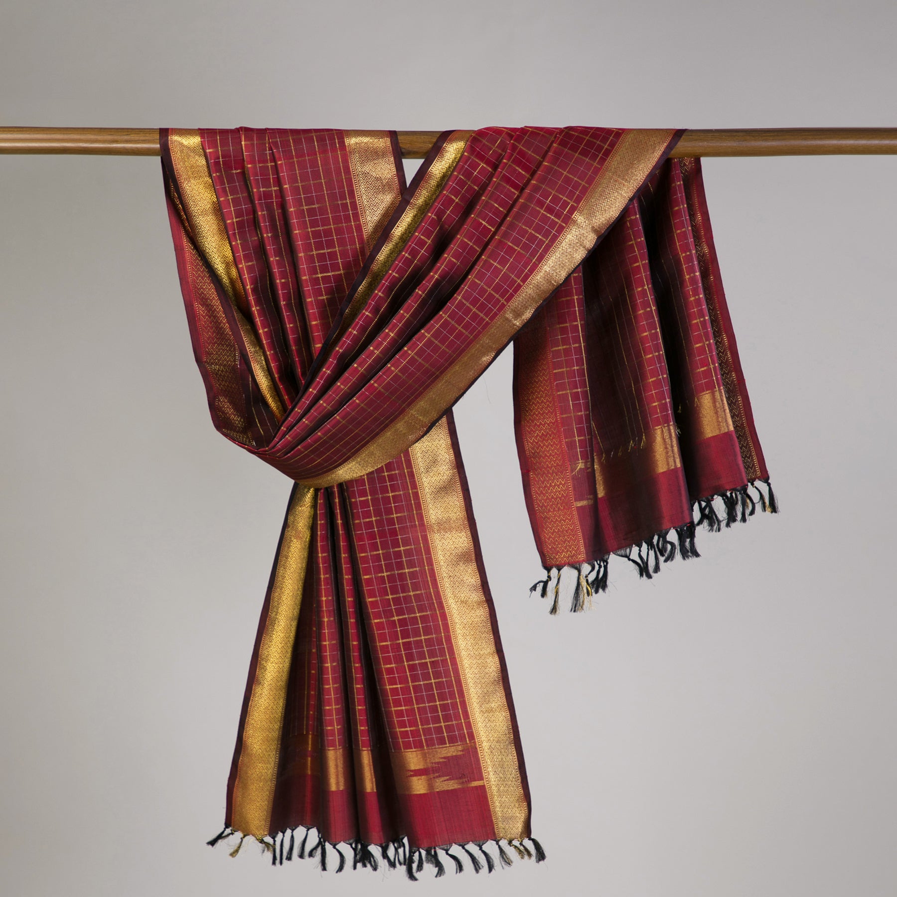 Kanakavalli Kanjivaram Silk Dupatta 23-611-HD001-14043 - Cover View