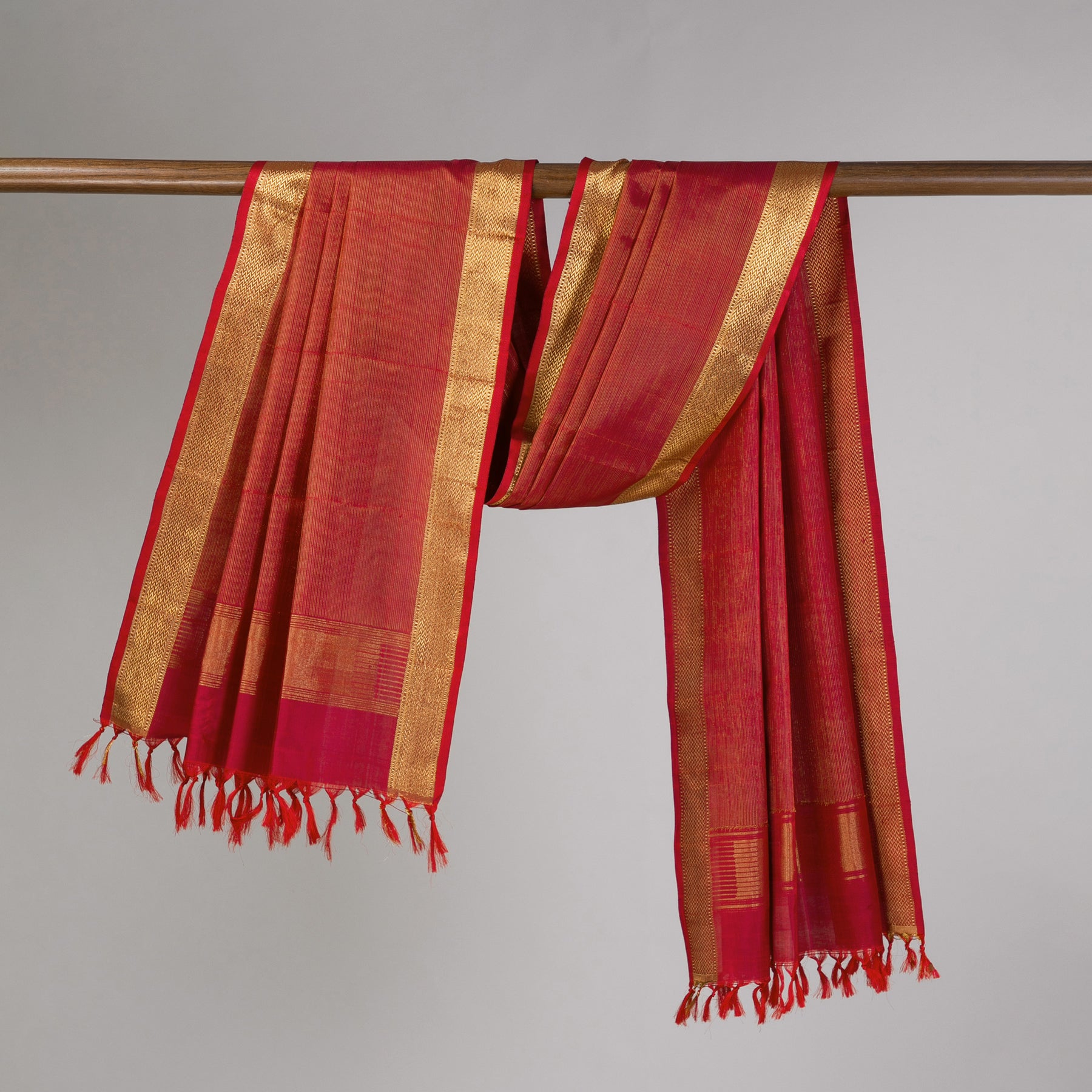 Kanakavalli Kanjivaram Silk Dupatta 23-611-HD001-14263 - Cover View