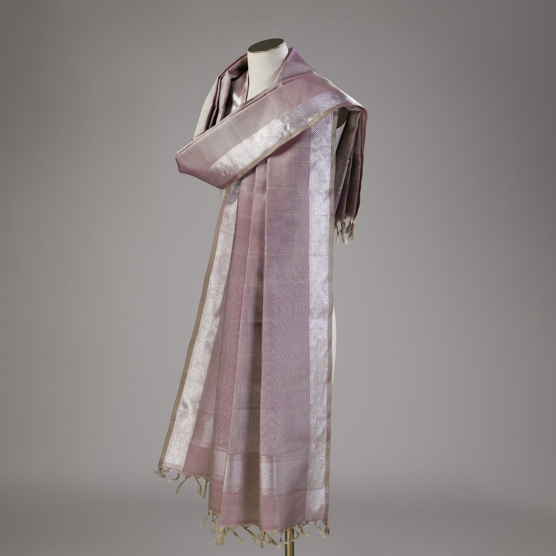 Kanakavalli Kanjivaram Silk Dupatta 23-611-HD001-14495 - Drape View