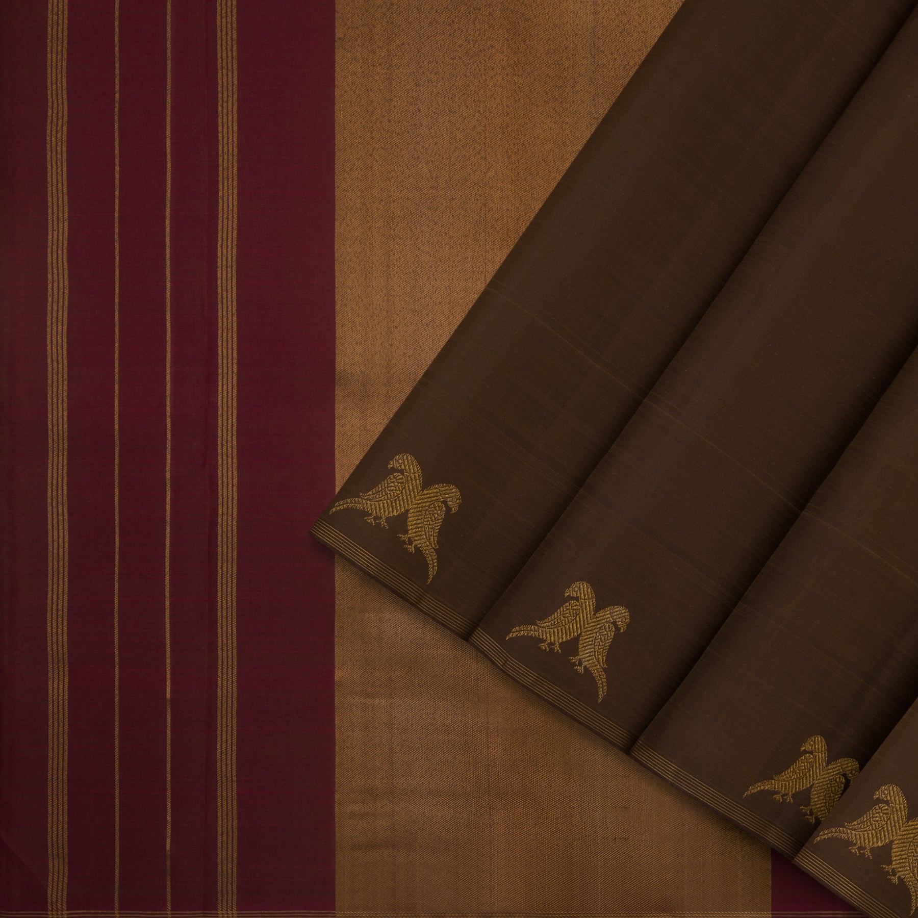 Kanakavalli Kanjivaram Silk Sari 23-611-HS001-01270 - Cover View