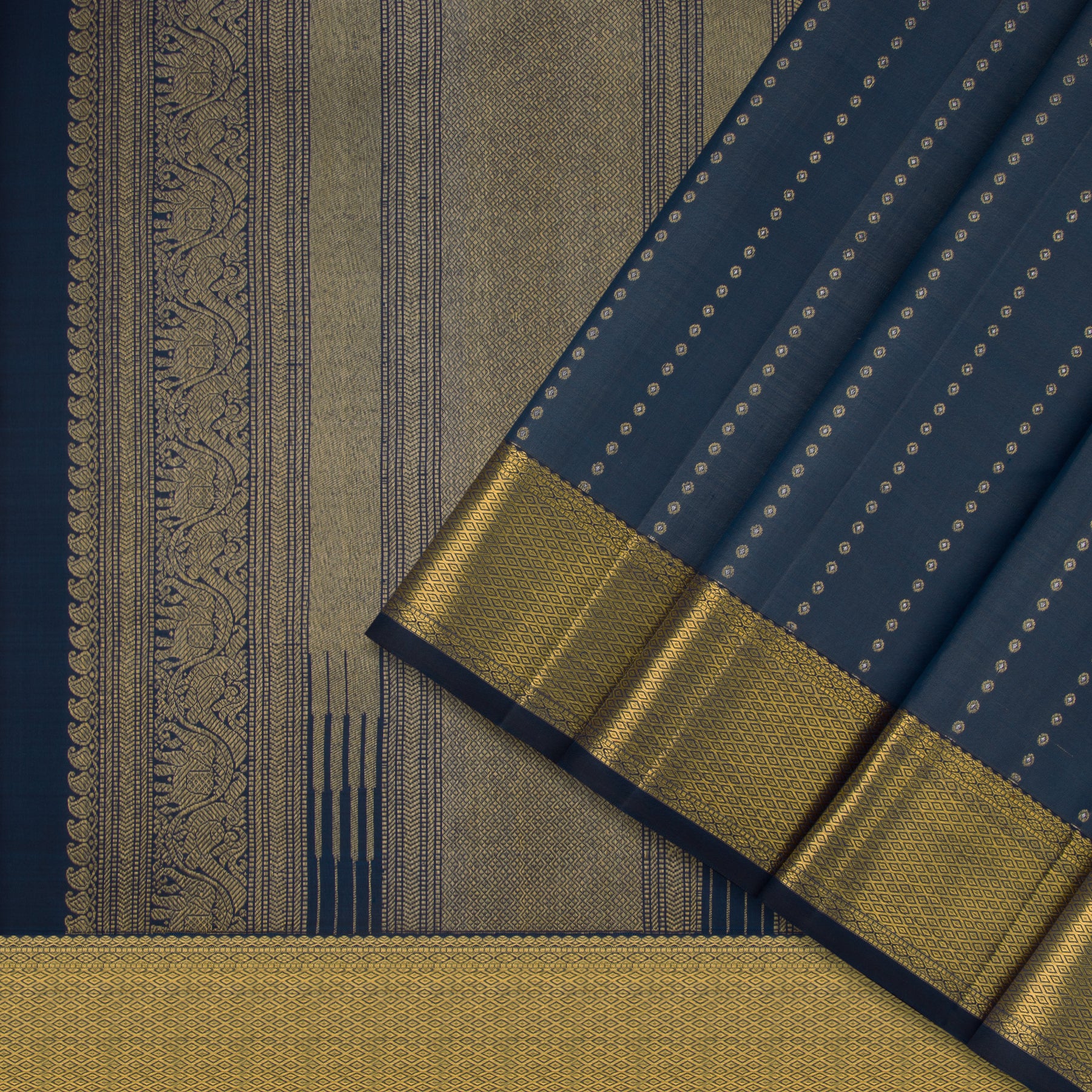 Kanakavalli Kanjivaram Silk Sari 23-611-HS001-03271 - Cover View