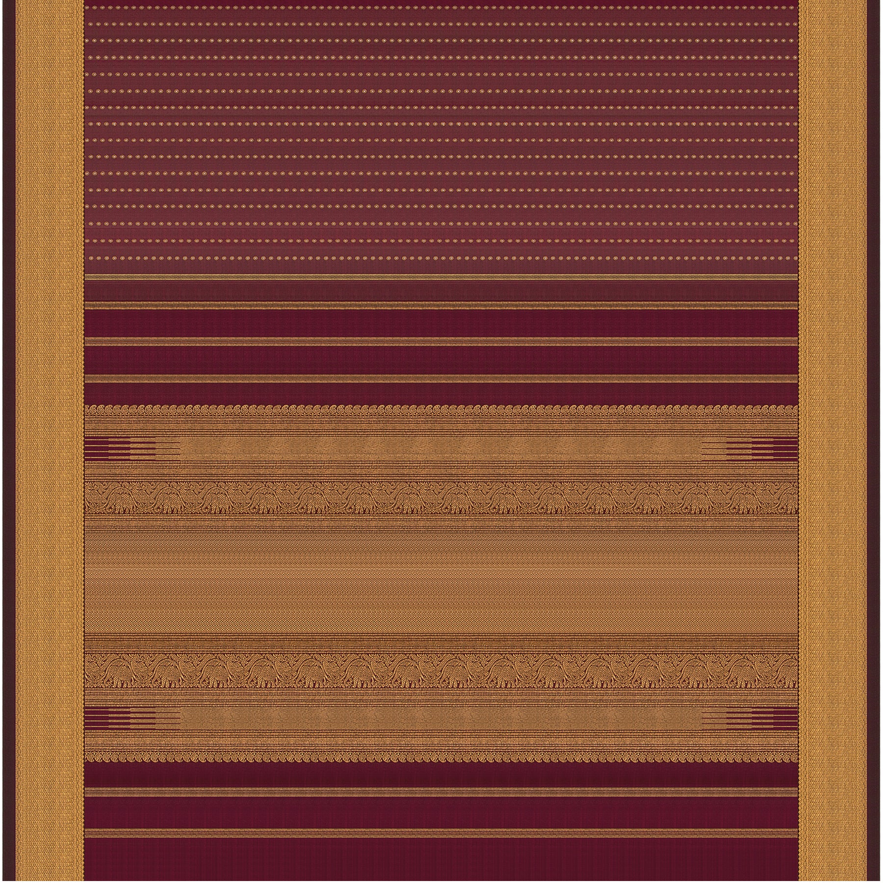 Kanakavalli Kanjivaram Silk Sari 23-611-HS001-04563 - Full View