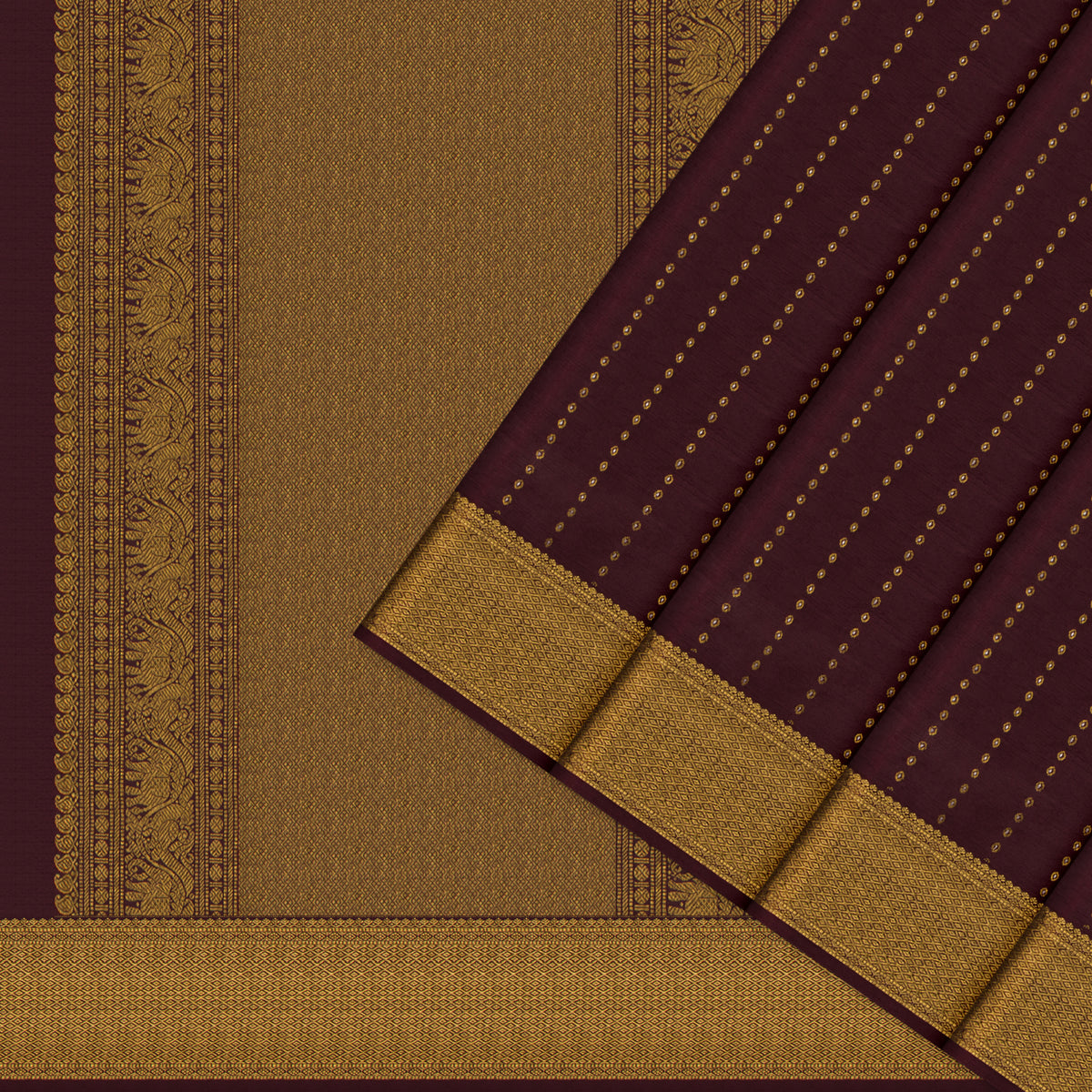 Kanakavalli Kanjivaram Silk Sari 23-611-HS001-09164 - Cover View