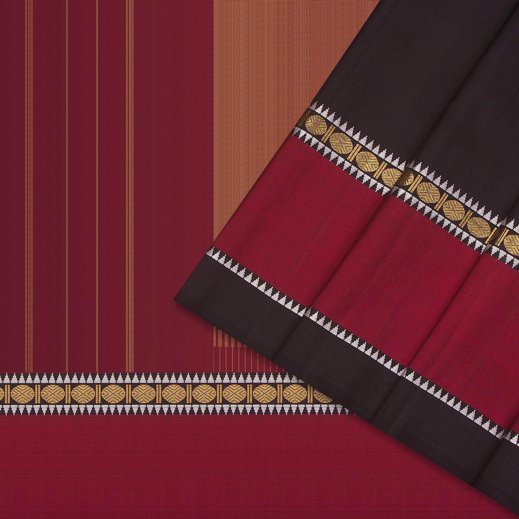 Kanakavalli Kanjivaram Silk Sari 23-611-HS001-10271 - Cover View