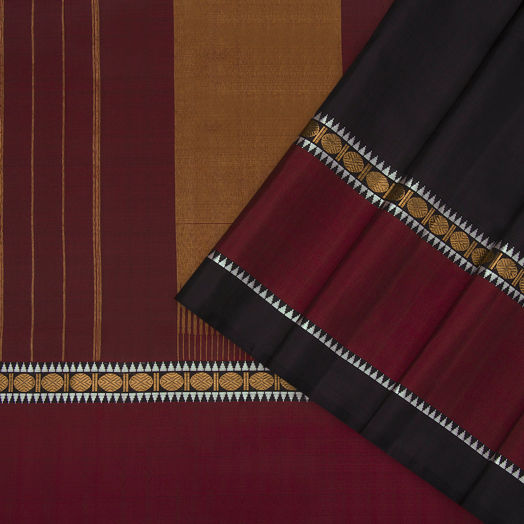 Kanakavalli Kanjivaram Silk Sari 23-611-HS001-11043 - Cover View