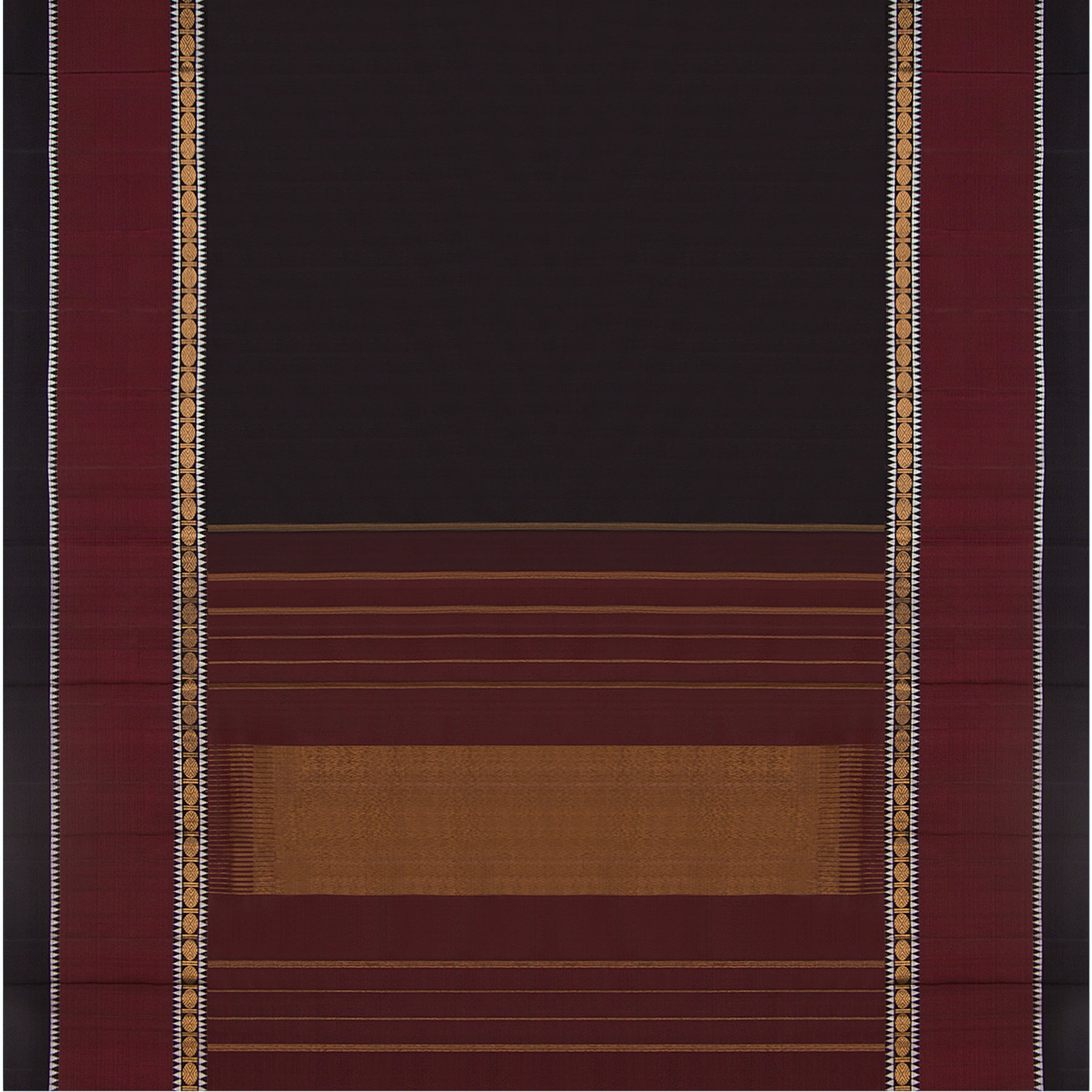 Kanakavalli Kanjivaram Silk Sari 23-611-HS001-11043 - Full View