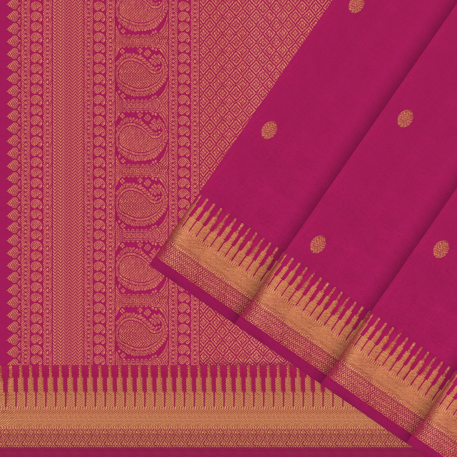 Kanakavalli Kanjivaram Silk Sari 23-611-HS001-12936 - Cover View