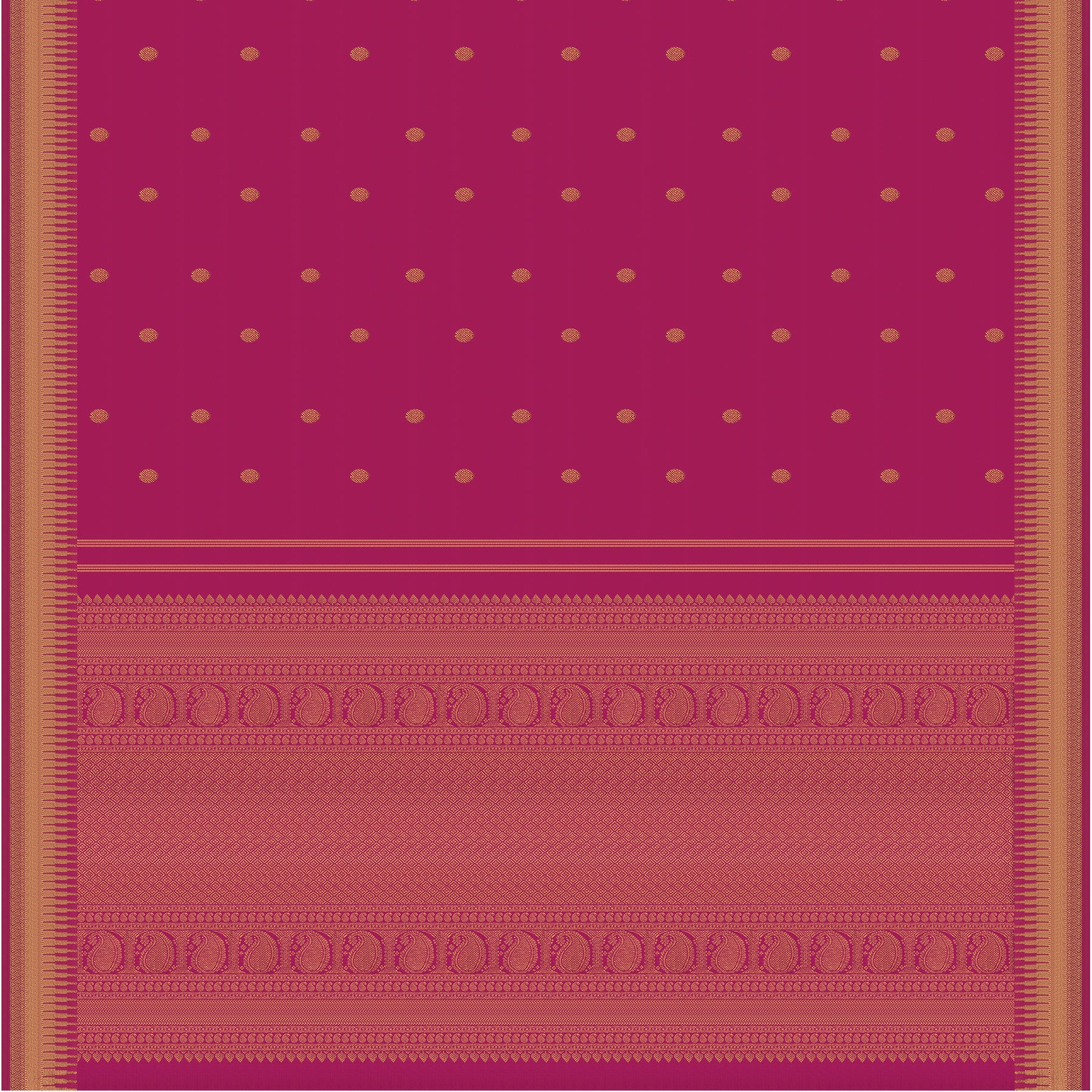 Kanakavalli Kanjivaram Silk Sari 23-611-HS001-12936 - Full View