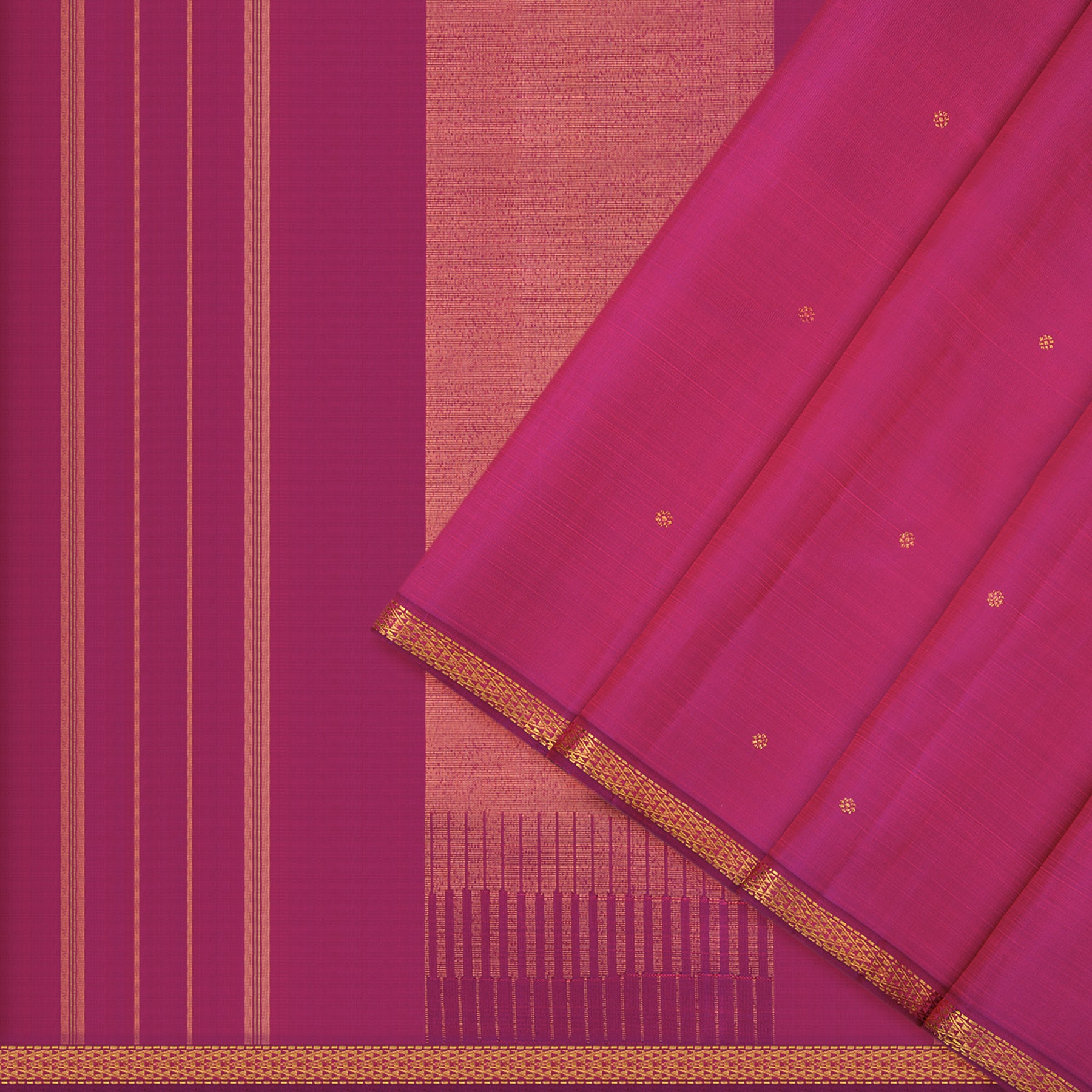 Kanakavalli Kanjivaram Silk Sari 23-611-HS001-14467 - Cover View