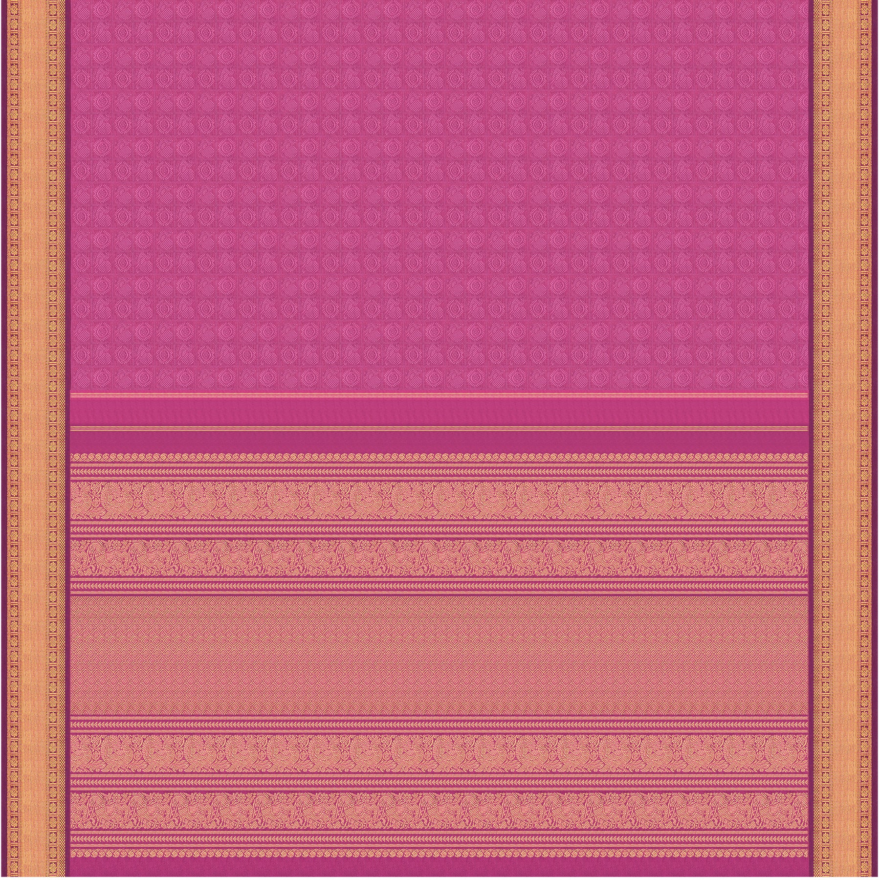 Kanakavalli Kanjivaram Silk Sari 23-611-HS001-14481 - Full View