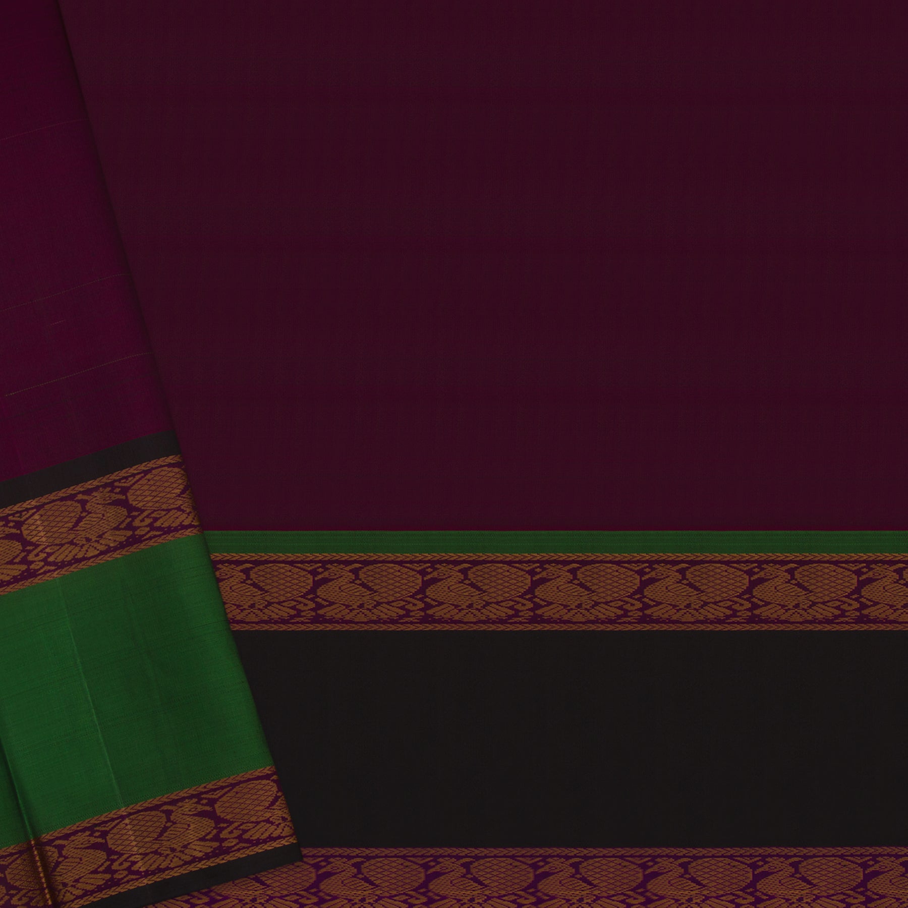 Kanakavalli Kanjivaram Silk Sari 23-613-HS001-02206 - Blouse View