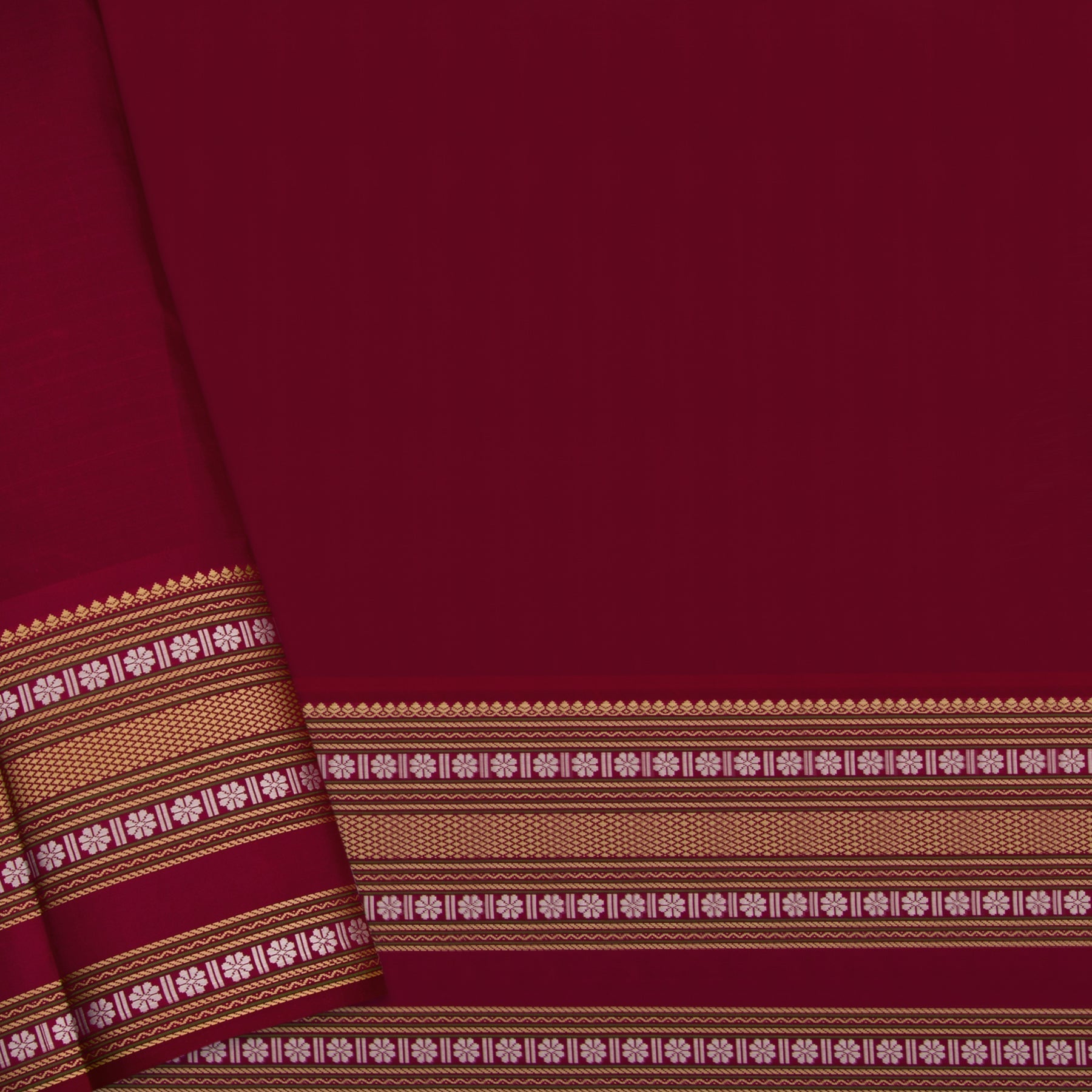 Kanakavalli Kanjivaram Silk Sari 23-613-HS001-02212 - Blouse View