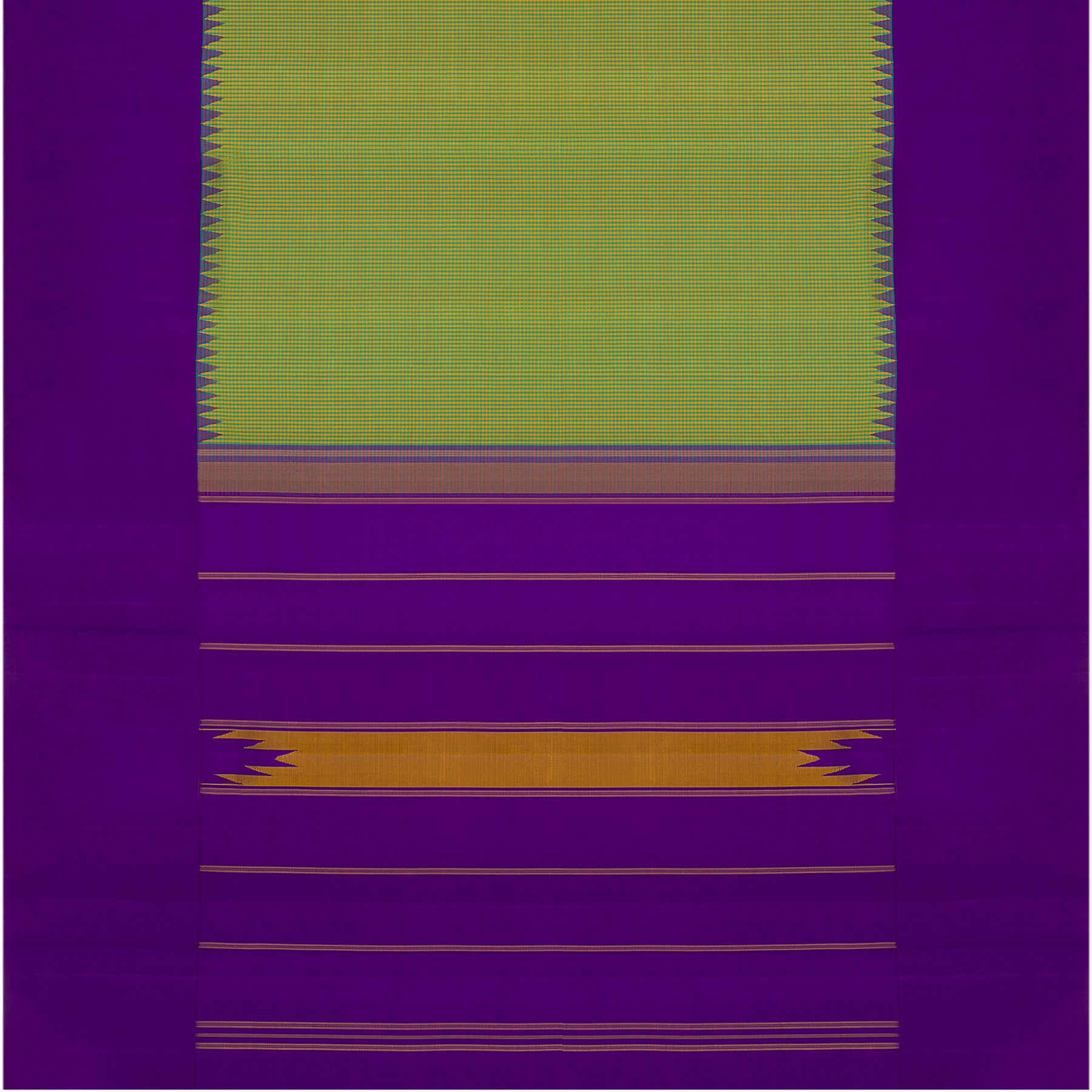 Kanakavalli Kanjivaram Silk Sari 23-613-HS001-02233 - Full View