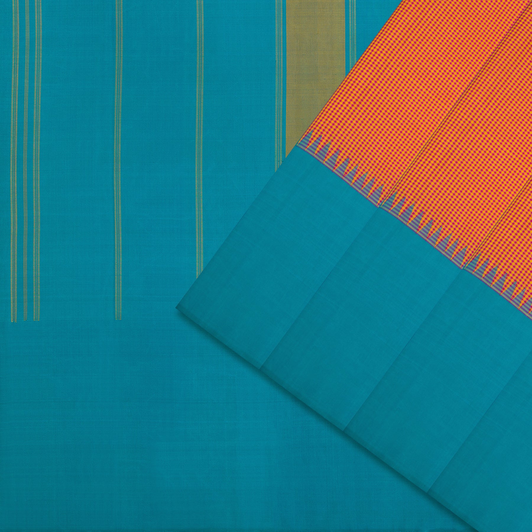 Kanakavalli Kanjivaram Silk Sari 23-613-HS001-07060 - Cover View