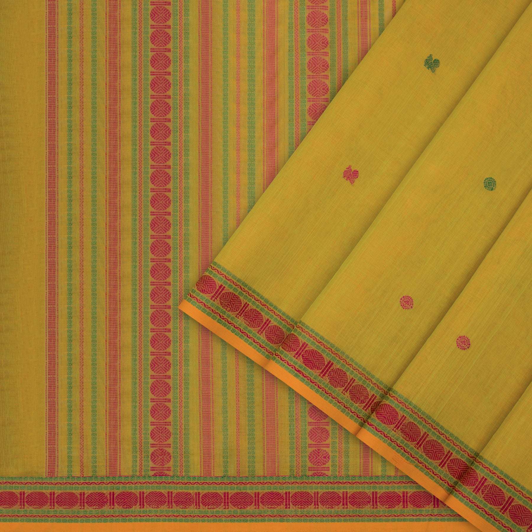 Kanakavalli Kanchi Cotton Sari 23-613-HS003-02664 - Cover View